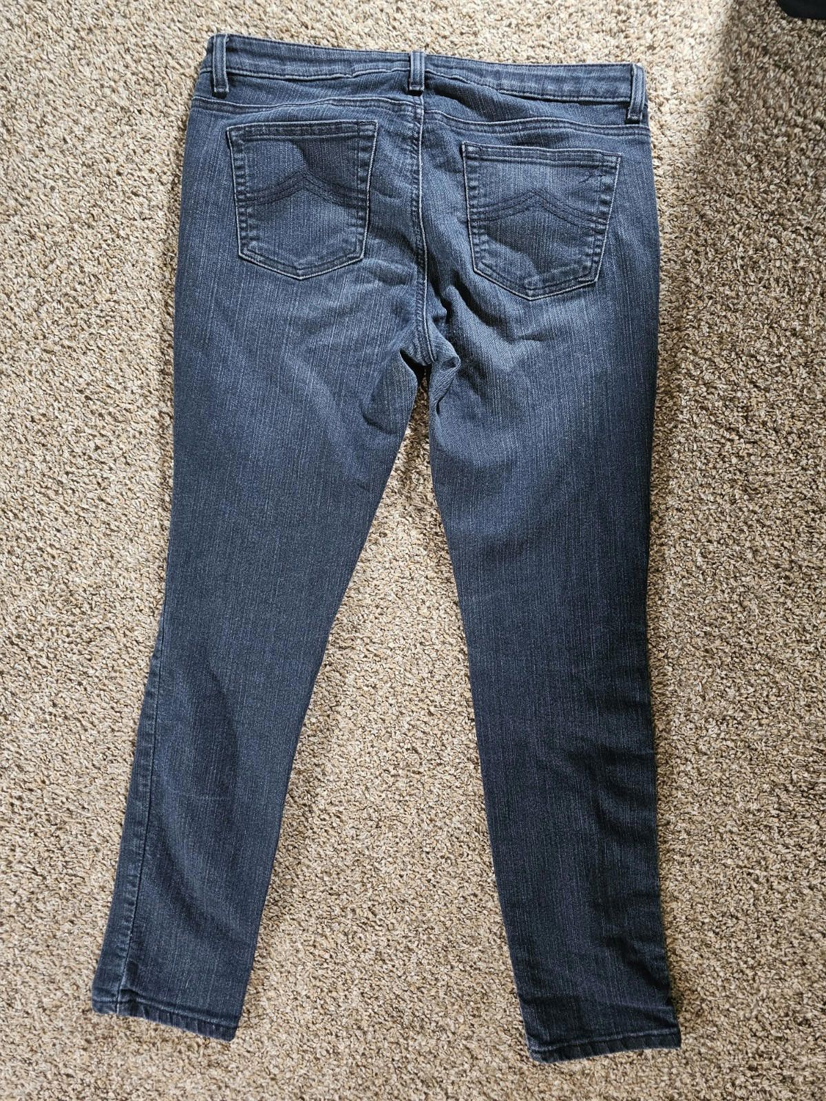 Michael Kors MK Michael Kors Womens sz 10 Tapered Mid Rise Stretch Jeans Size 32" / US 10 / IT 46 - 7 Thumbnail