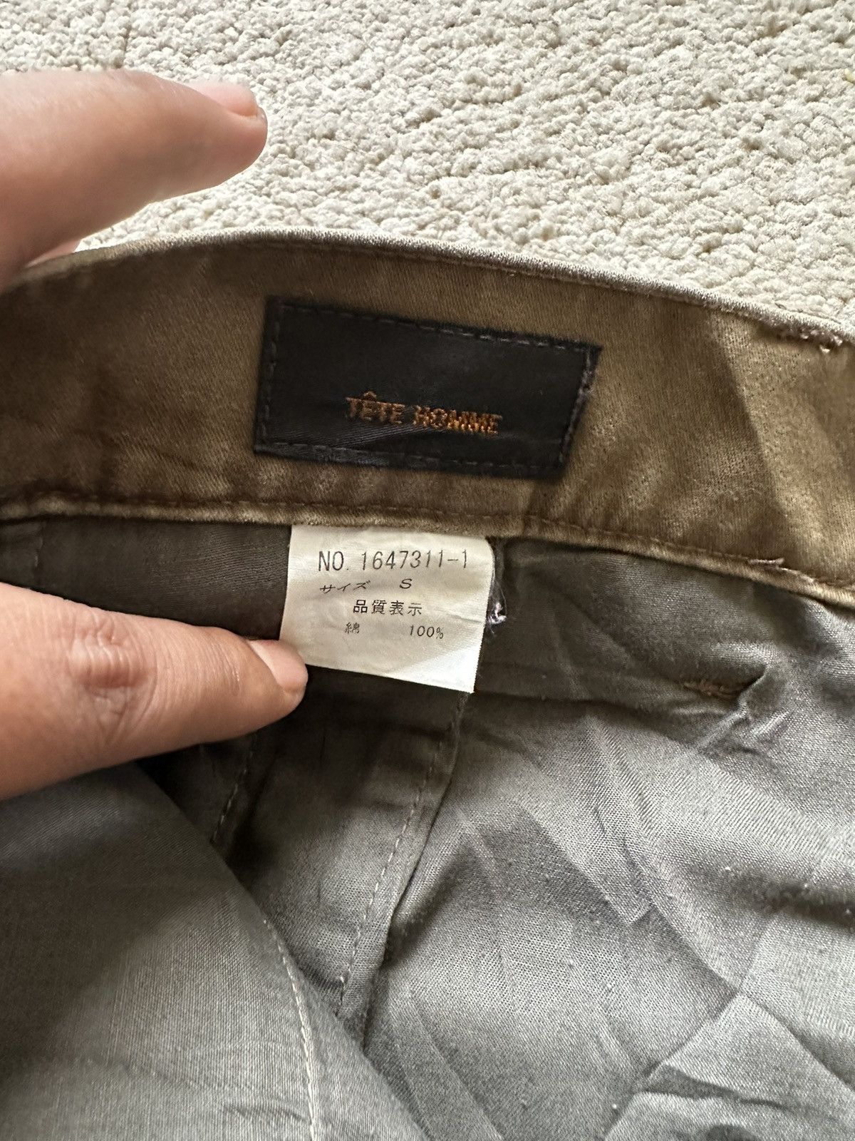 If Six Was Nine 1990s Tete Homme Double Waist Twist Leg Flare Pant Size US 30 / EU 46 - 16 Thumbnail