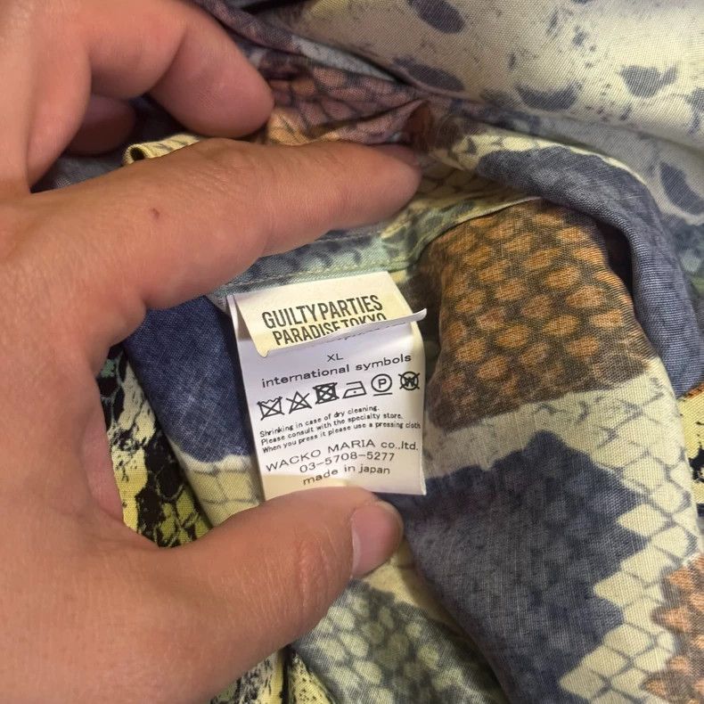 Wacko Maria Wacko maria Snake print shirt Size US XL / EU 56 / 4 - 4 Thumbnail