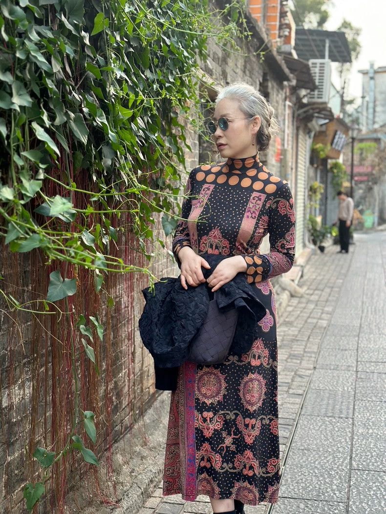 Other Issey Miyake size:2 Brown main line ethnic style dress Size S / US 4 / IT 40 - 2 Thumbnail