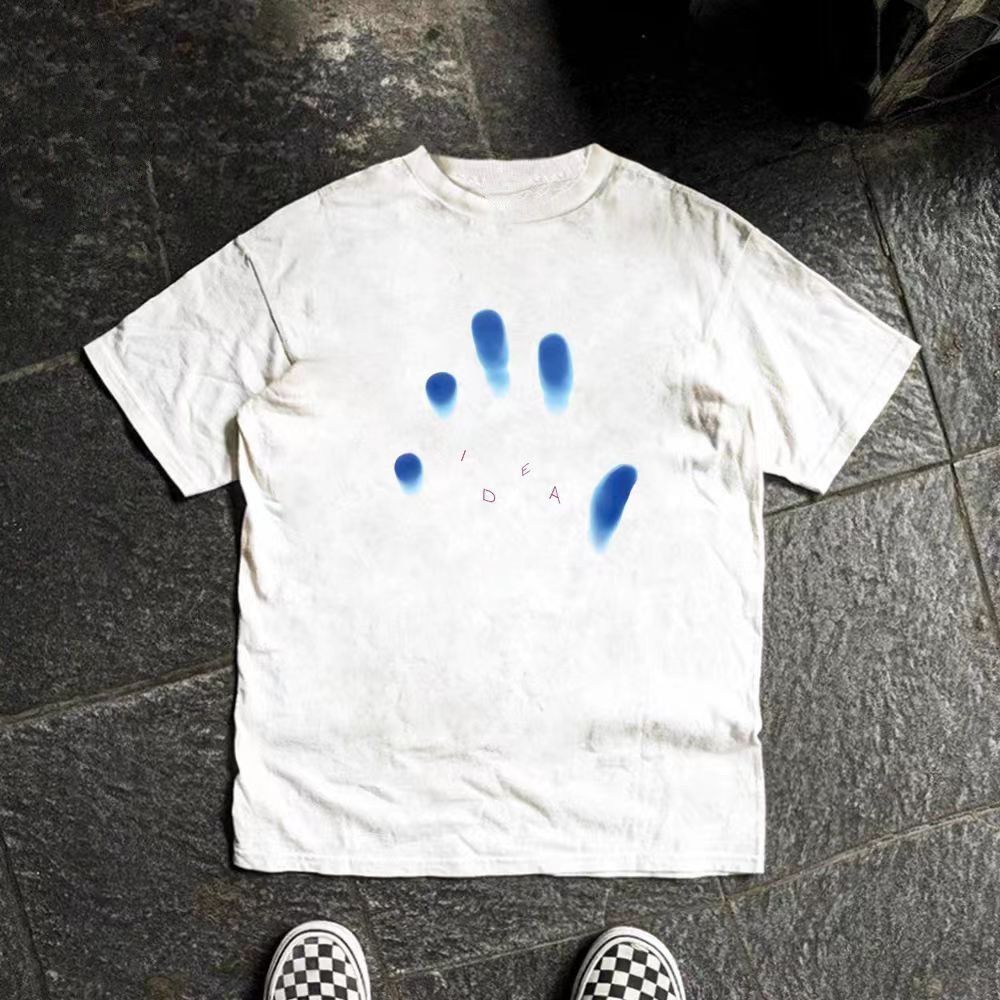 Japanese Brand × Vintage White washed vintage palm print cotton t-shirt Size US M / EU 48-50 / 2 - 1 Thumbnail