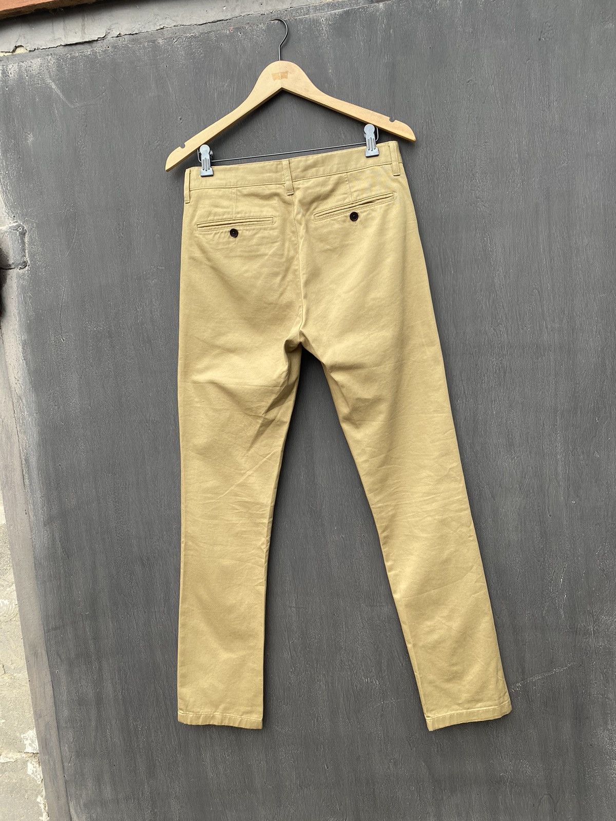 Acne Studios Acne Studios Roc Twill beige cotton pants size 46 Size US 44 / EU 60 - 2 Thumbnail