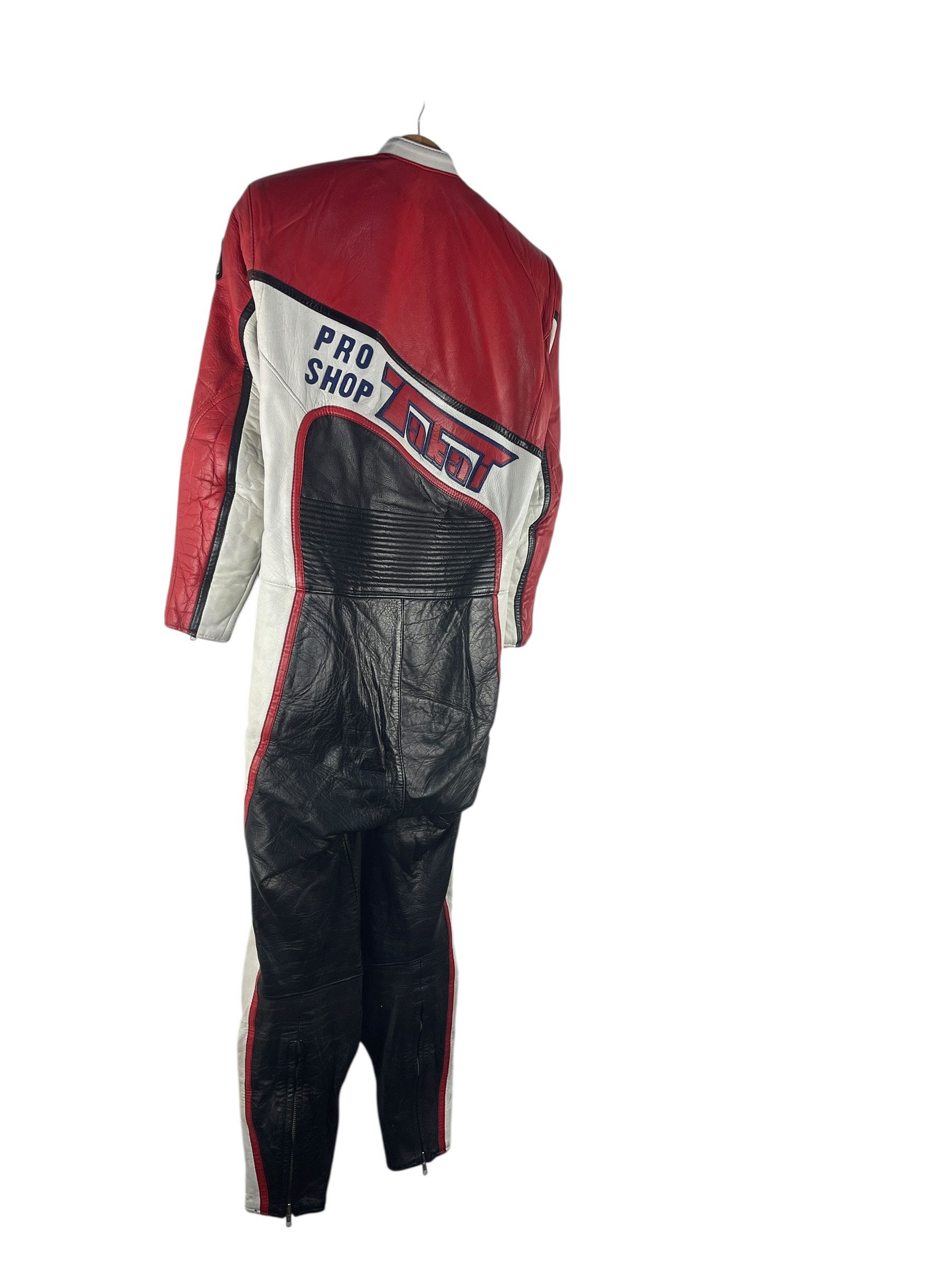 Sports Specialties Vintage TAKAI Pro Shop Racing Leather Suit 1-Piece Motorcycl Size US 30 / EU 46 - 6 Thumbnail