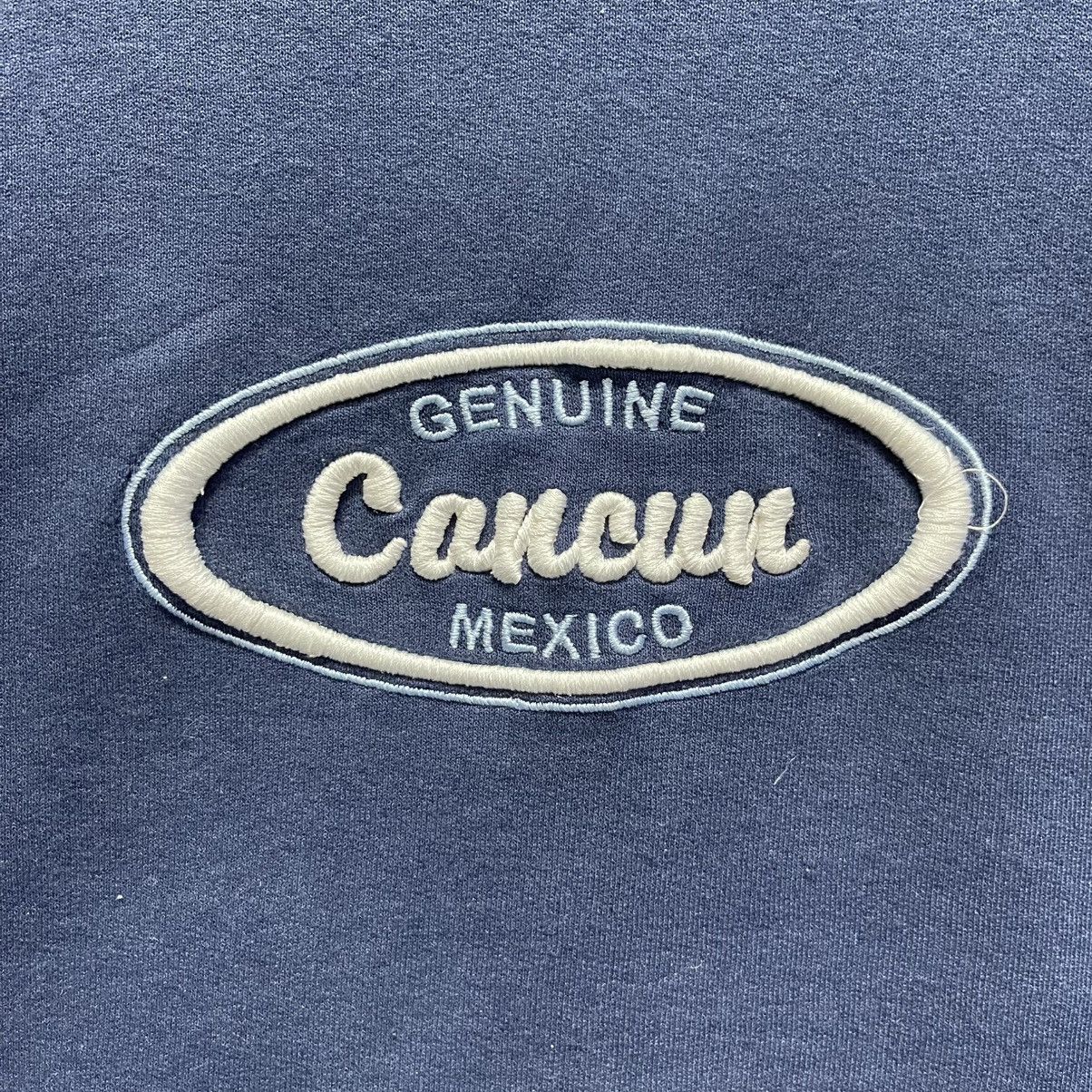 Caribbean Vintage Caribbean Side Cancun Mexico Crewneck Sweatshirt Size US M / EU 48-50 / 2 - 3 Thumbnail