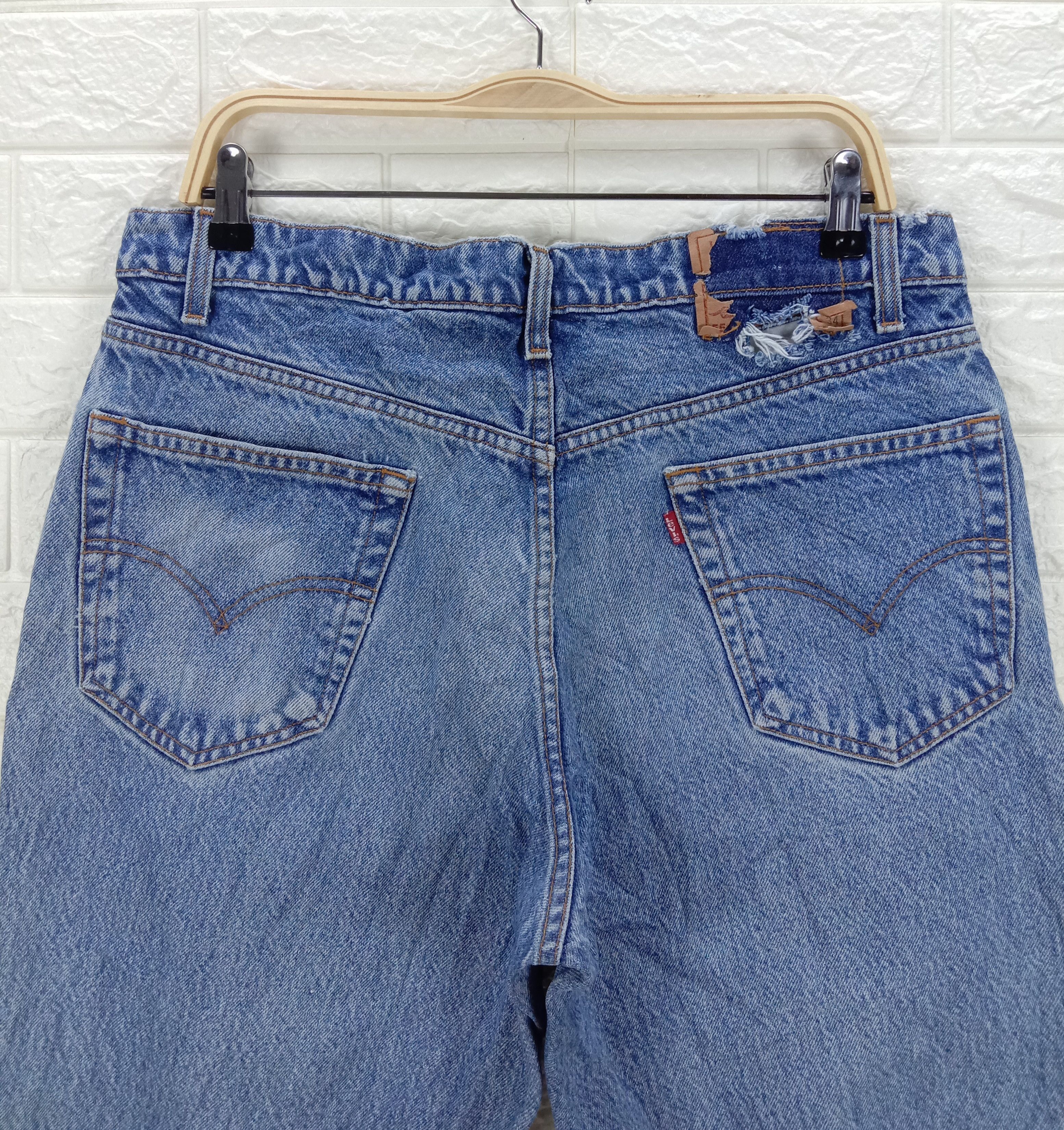 Levi's Vintage Levi's 550 Relaxed Fit Jeans Size US 33 - 6 Thumbnail