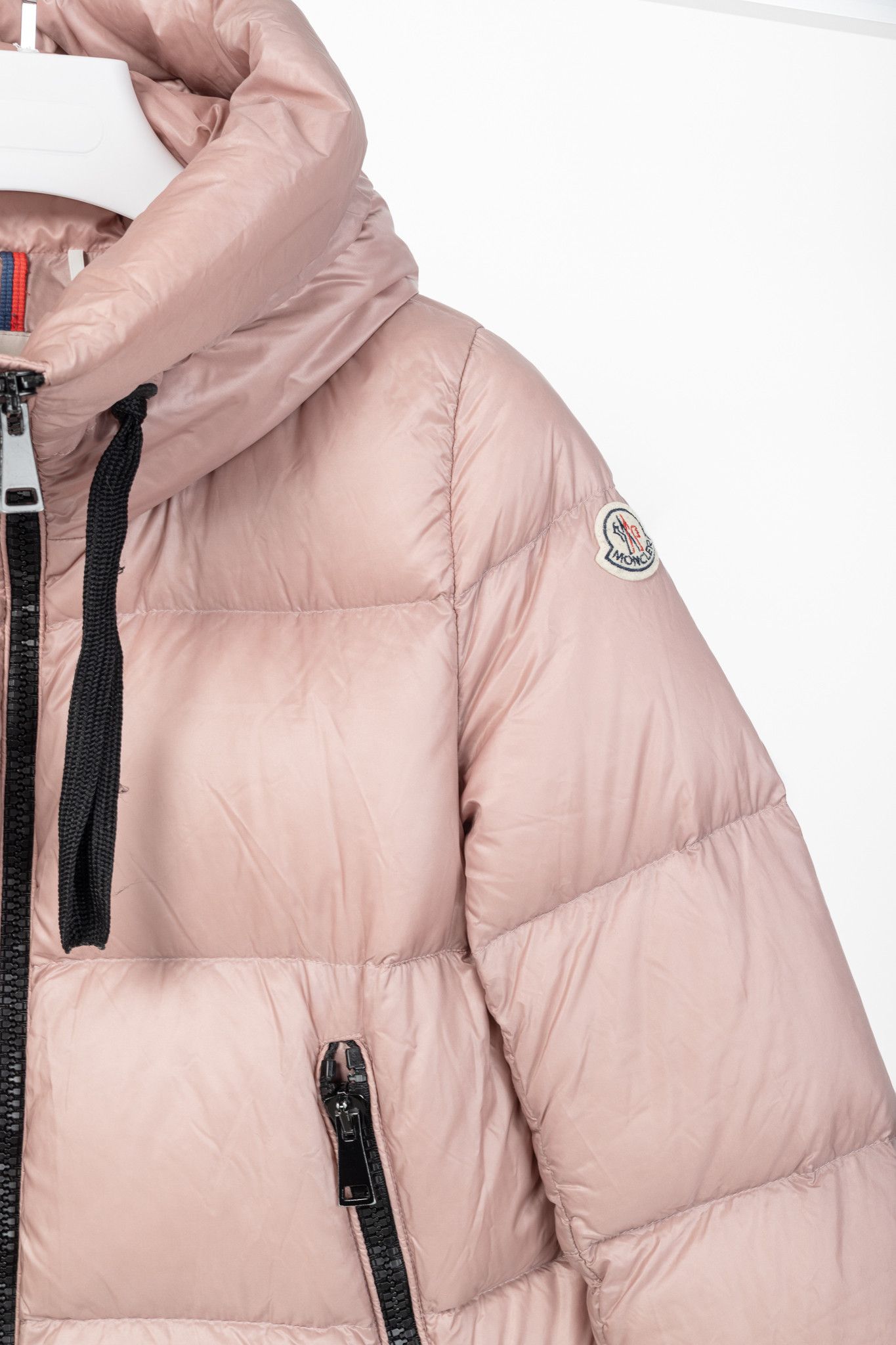 Moncler Moncler Serin Pink Quilted Hooded Down Jacket Size M / US 6-8 / IT 42-44 - 5 Thumbnail