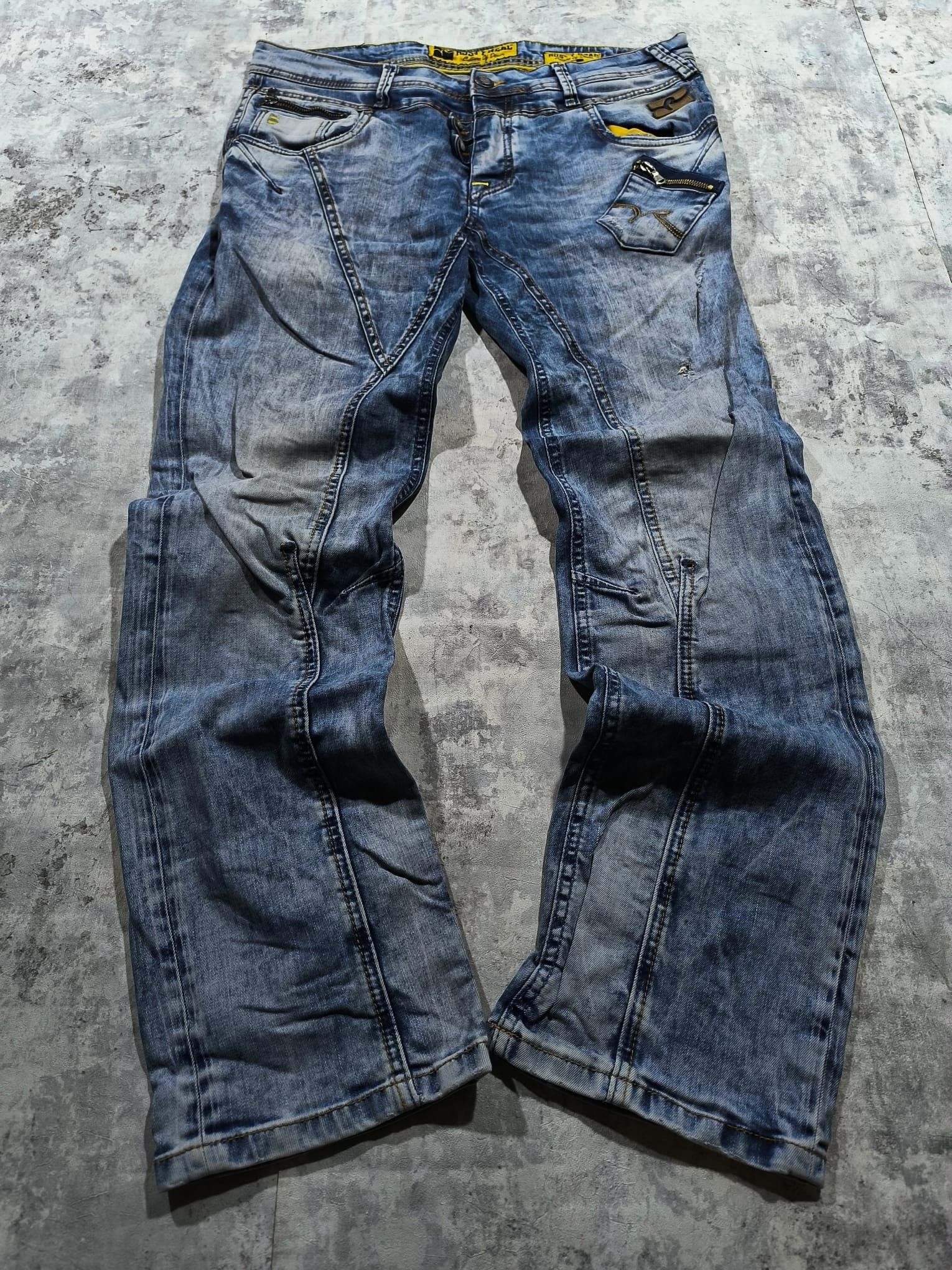 Hysteric Glamour distressed biker denim jeans Size US 34 / EU 50 - 9 Thumbnail