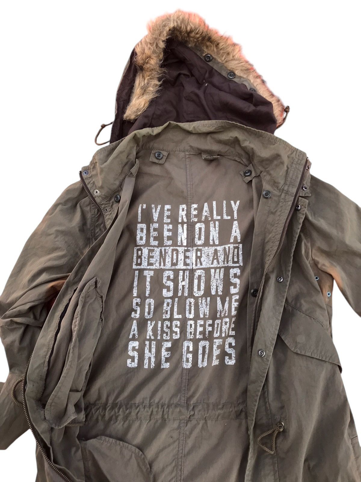 GOA RARE PPFM PARKA JACKET INSPIRED IF SIX WAS NINE SUN FADED Size M / US 6-8 / IT 42-44 - 14 Thumbnail