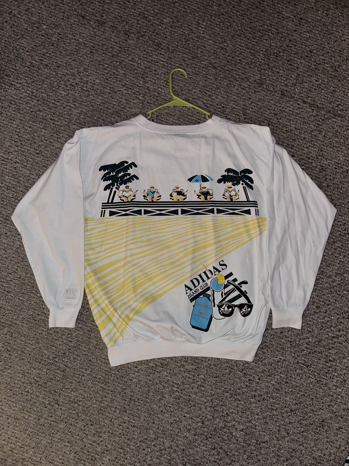 Adidas Adidas Island Club Crewneck Size US L / EU 52-54 / 3 - 2 Thumbnail