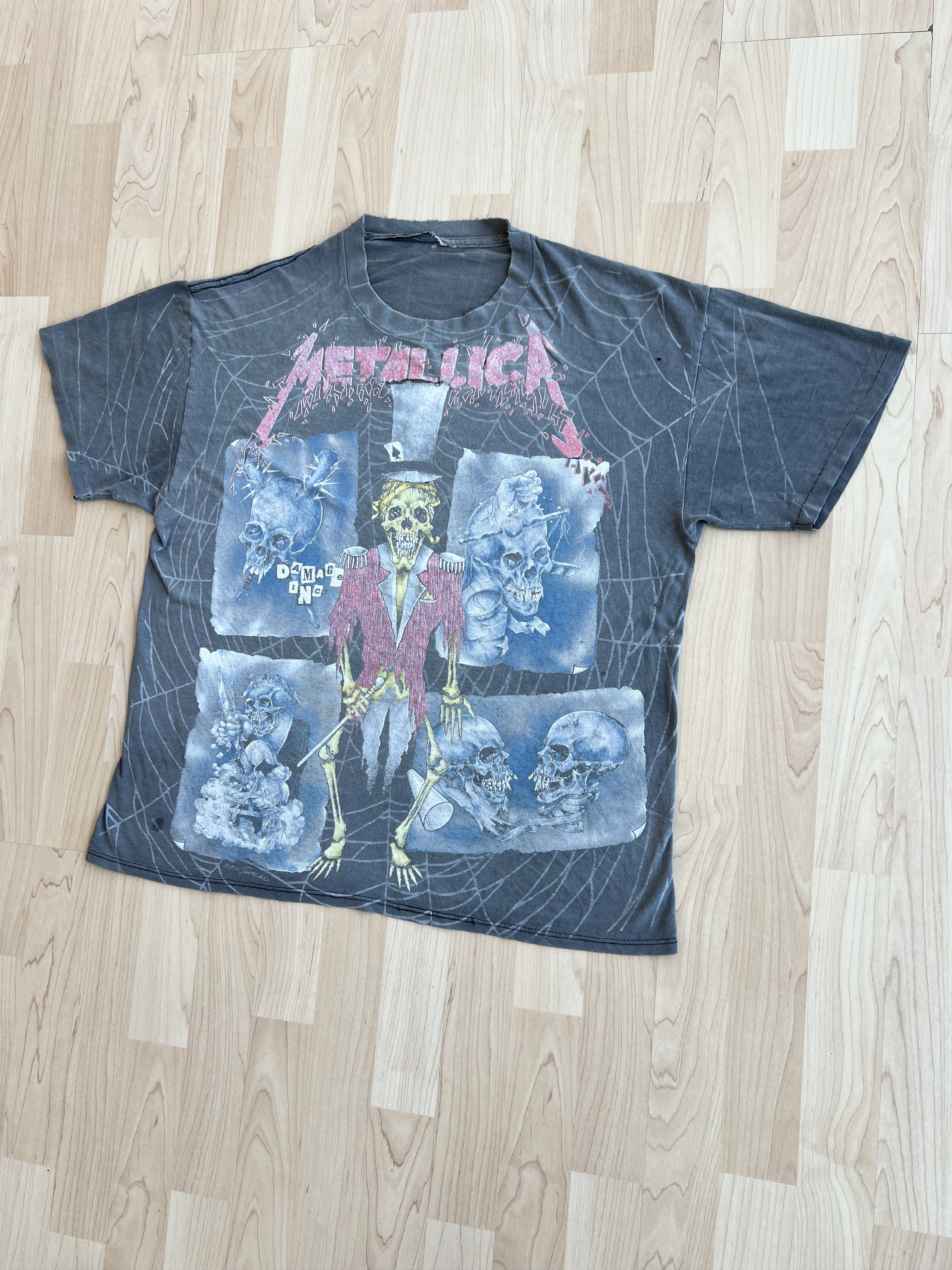 Metallica Vintage Metallica Ringmaster AOP 1992 Size US L / EU 52-54 / 3 - 2 Thumbnail