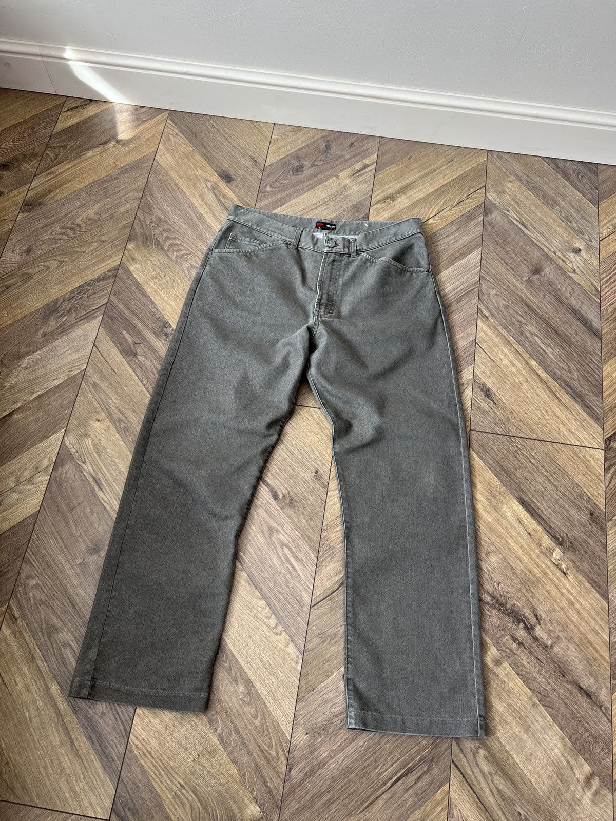 Versace Vintage Versace Sport Jeans Embroidered Back Pocket Denim Size US 34 / EU 50 - 4 Thumbnail