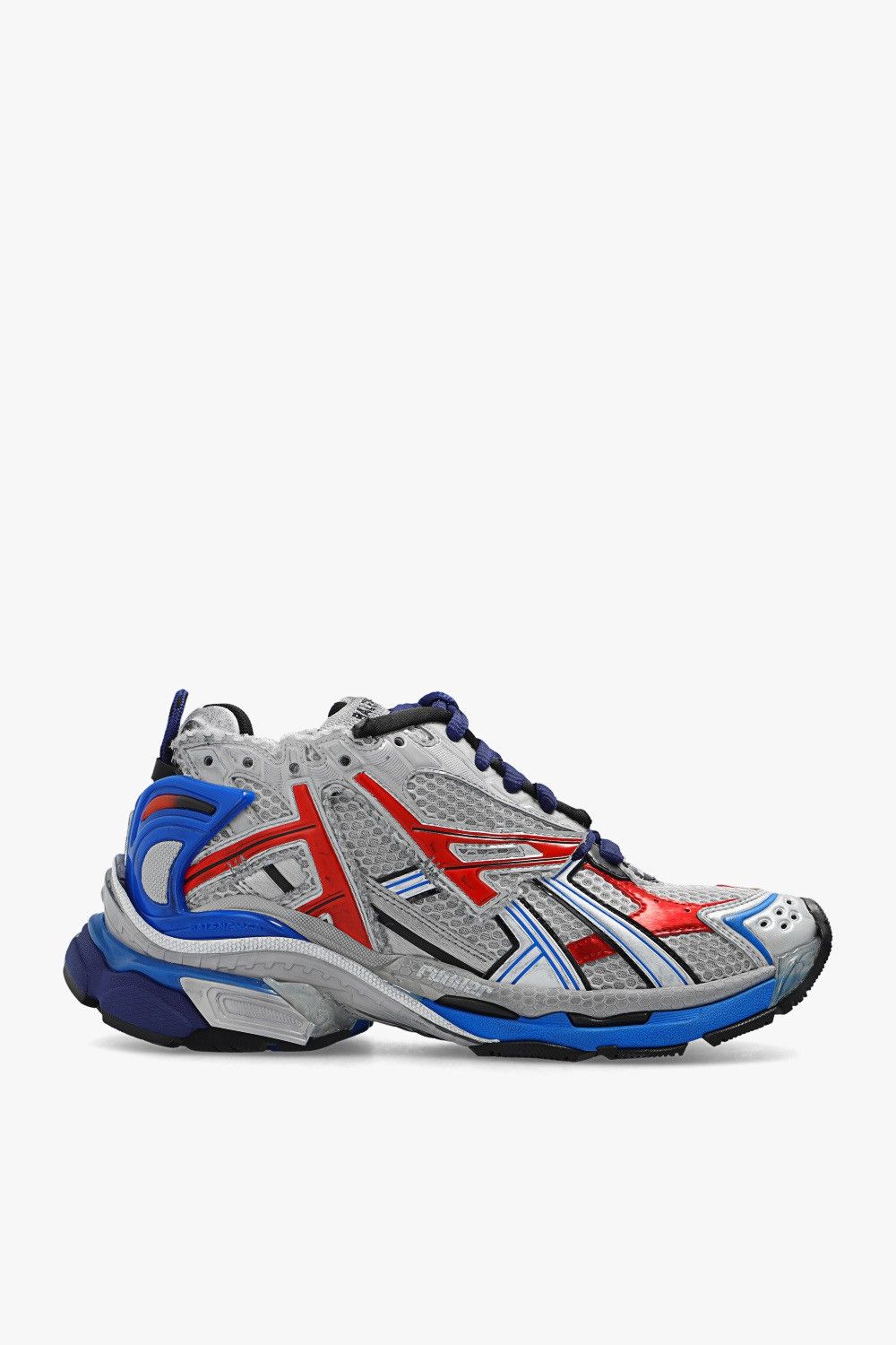 Balenciaga Runner Sneaker in grey / navy / red Size US 12 / EU 45 - 1 Thumbnail