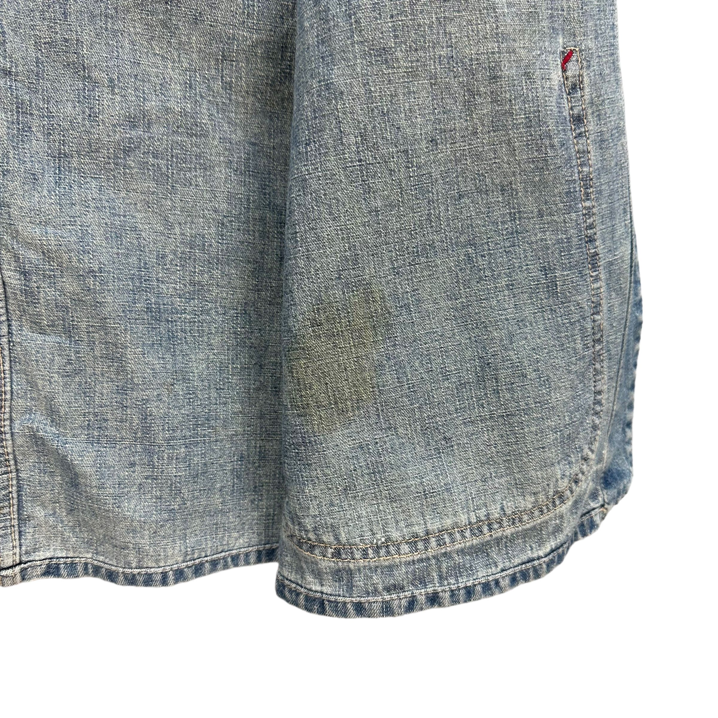 Japanese Brand US NAVAL WASHED DENIM CHORE JACKET #7985-195 Size US L / EU 52-54 / 3 - 11 Thumbnail