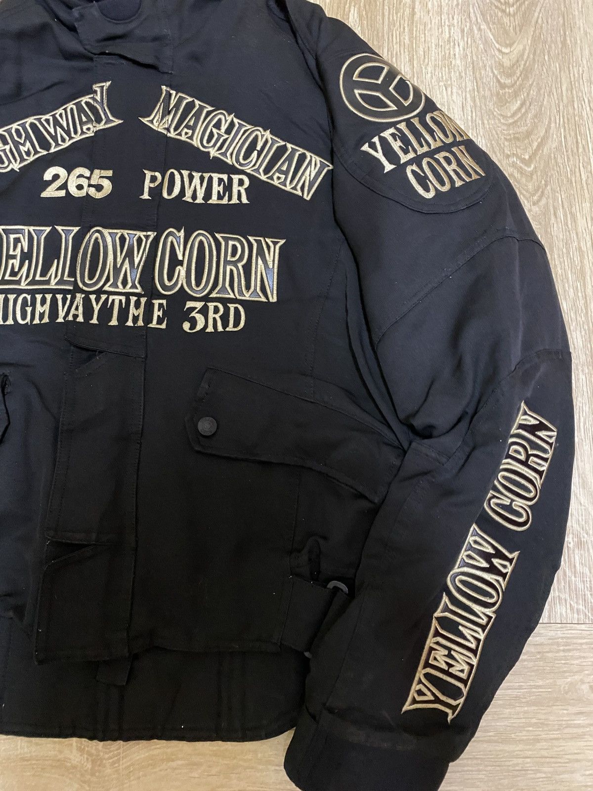 YELLOW CORN Yellow Corn Motorsprot Equipment Japan Biker Jacket Size US L / EU 52-54 / 3 - 4 Thumbnail