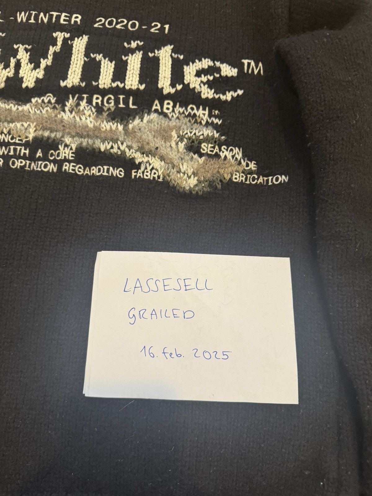 Off-White Off White Pascal Tool knit sweater Size US M / EU 48-50 / 2 - 2 Thumbnail