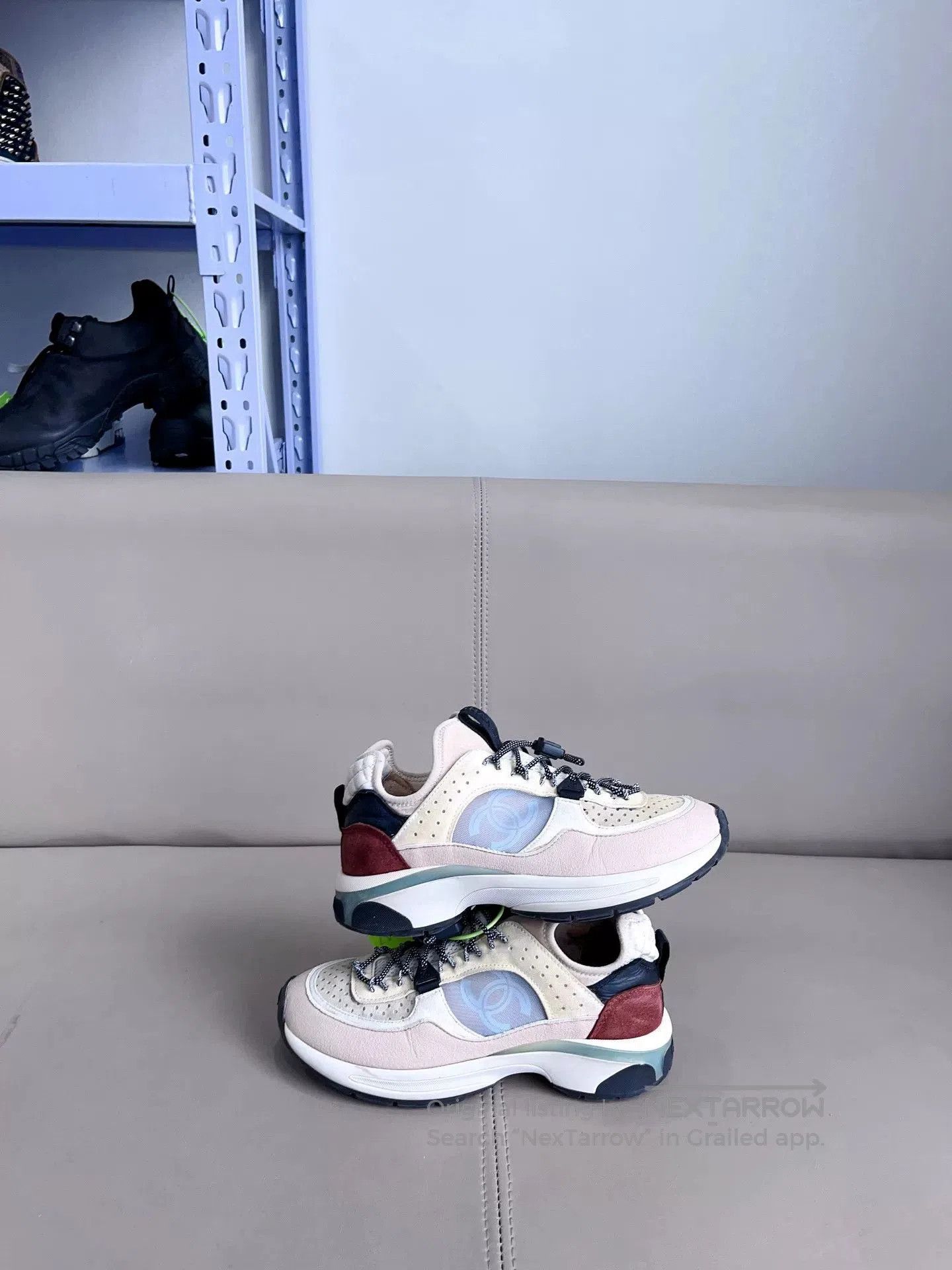 Chanel Chanel Beige Sneakers Size 35.5. Size US 4.5 / IT 34.5 - 5 Thumbnail