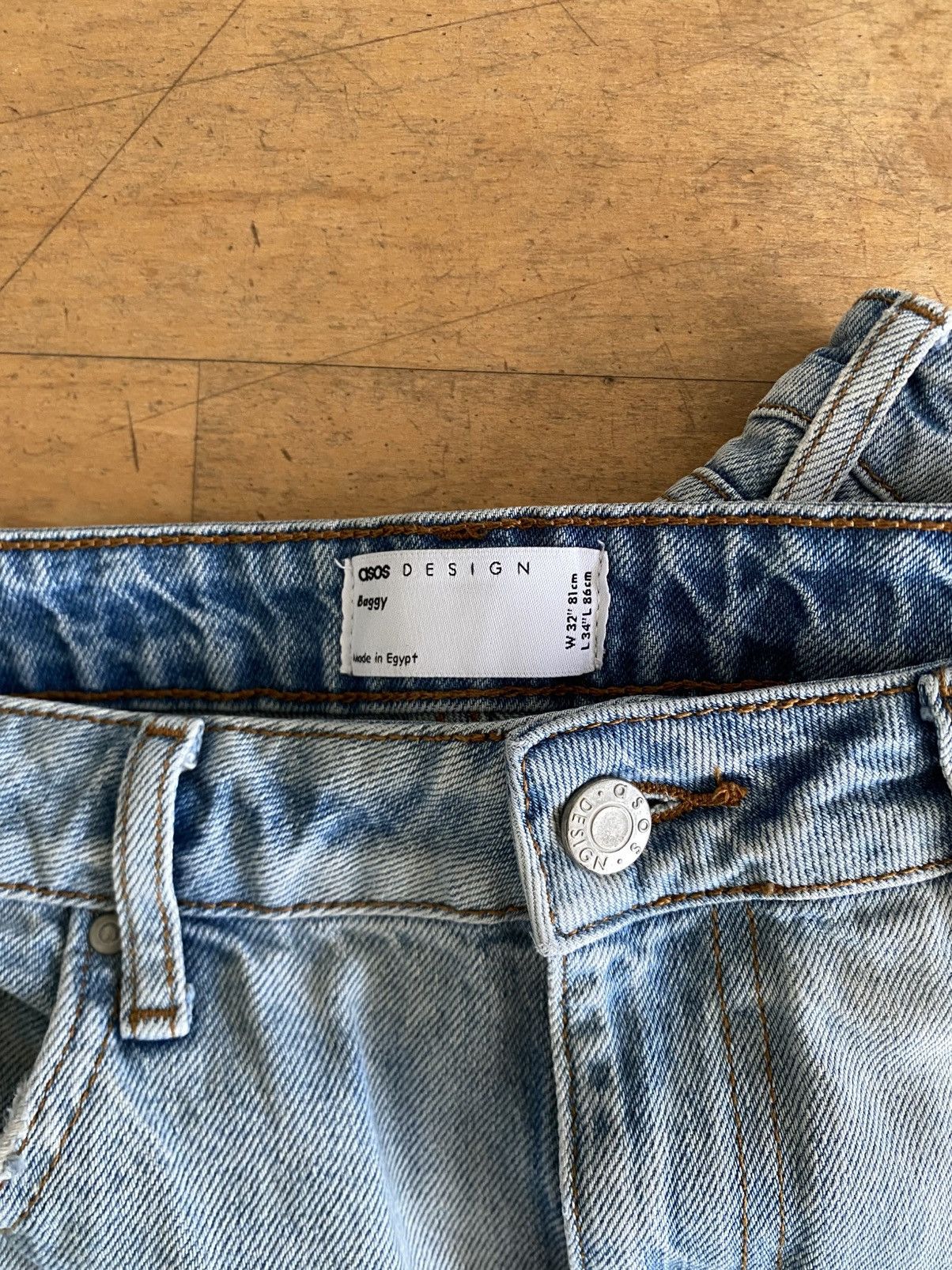 Asos Vintage Asos Design Denim Size US 32 / EU 48 - 4 Thumbnail