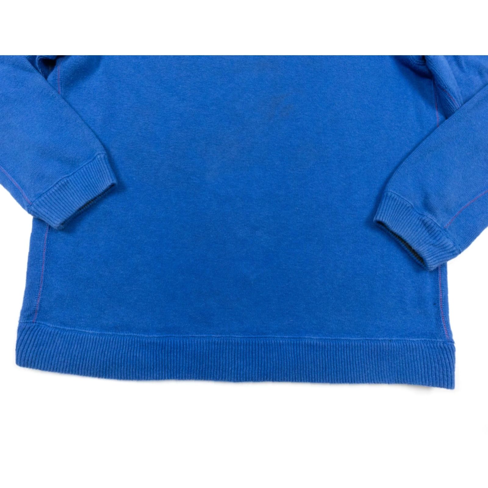 Tommy Bahama Tommy Bahama Mens Sweater Medium Reversible 1/4 Zip Pullover Blue Gray Solid Preppy Size US M / EU 48-50 / 2 - 4 Thumbnail