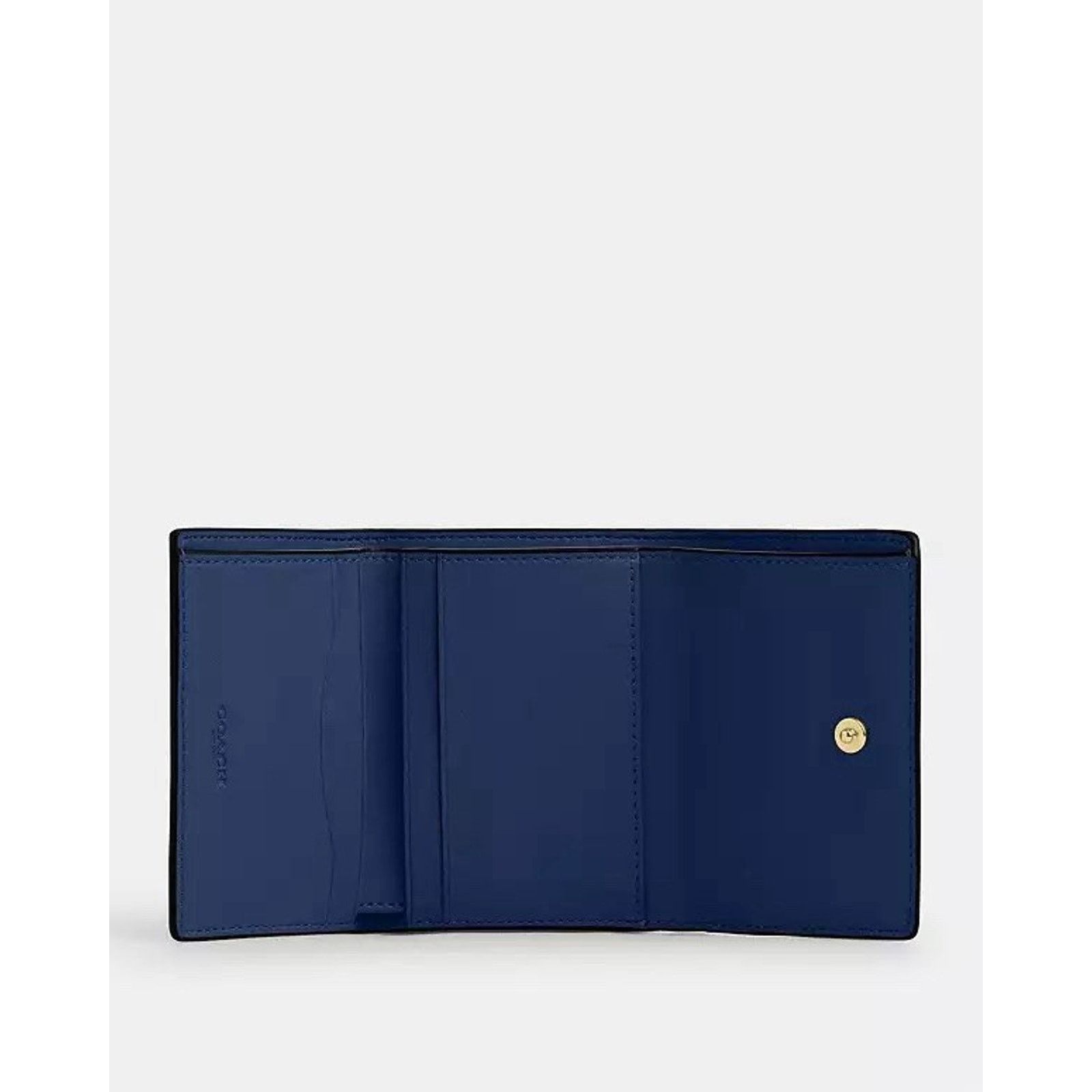 Coach NWT Coach Card Holder Wallet CZ034 Tan/Deep Blue Size ONE SIZE - 9 Thumbnail