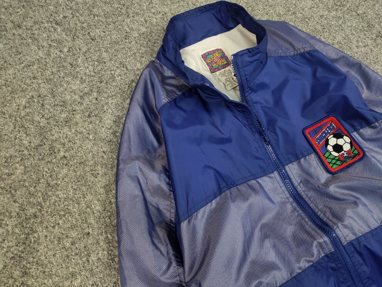 USA Olympics Vintage Snickers USA World Cup 94's Light Blue Nylon Jacket Size US L / EU 52-54 / 3 - 7 Thumbnail