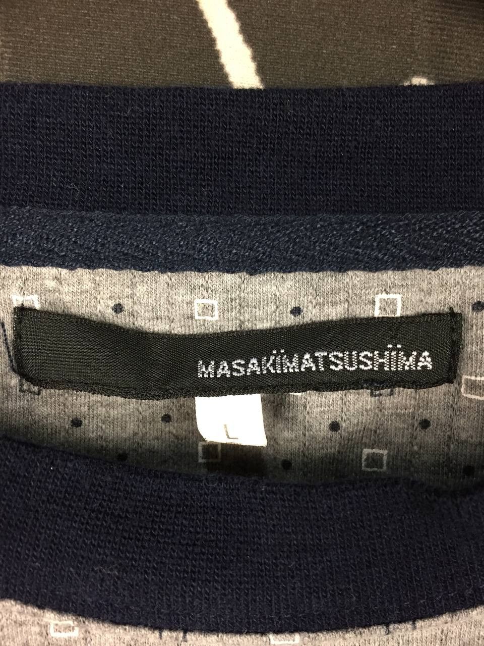 Masaki Matsushima Masaki Matsushima Japanese Designer Patterned Pocket Tee Size US L / EU 52-54 / 3 - 8 Thumbnail