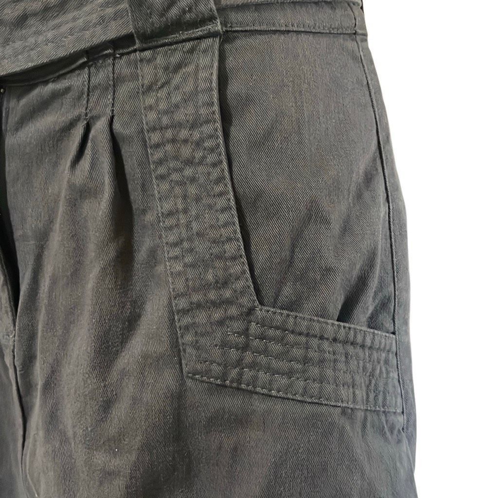 Other Mike & Chris Womens 2 Vintage Y2K Gray Belted 100% Cotton Pa Size 26" / US 2 / IT 38 - 4 Thumbnail