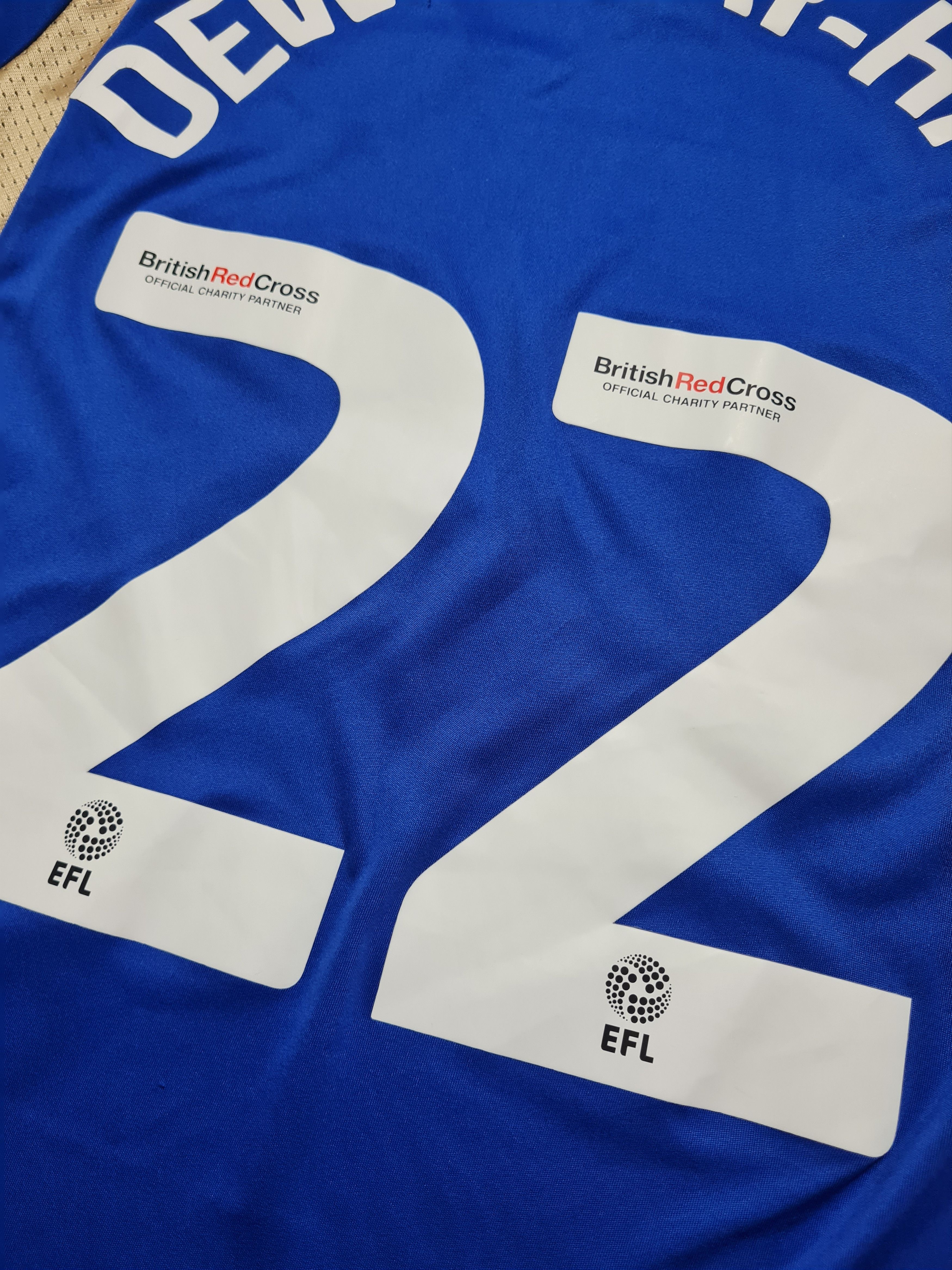 Adidas Adidas Leicester City 23/24 DEWSBURY-HALL #22 Soccer Shirt Size US XS / EU 42 / 0 - 18 Thumbnail