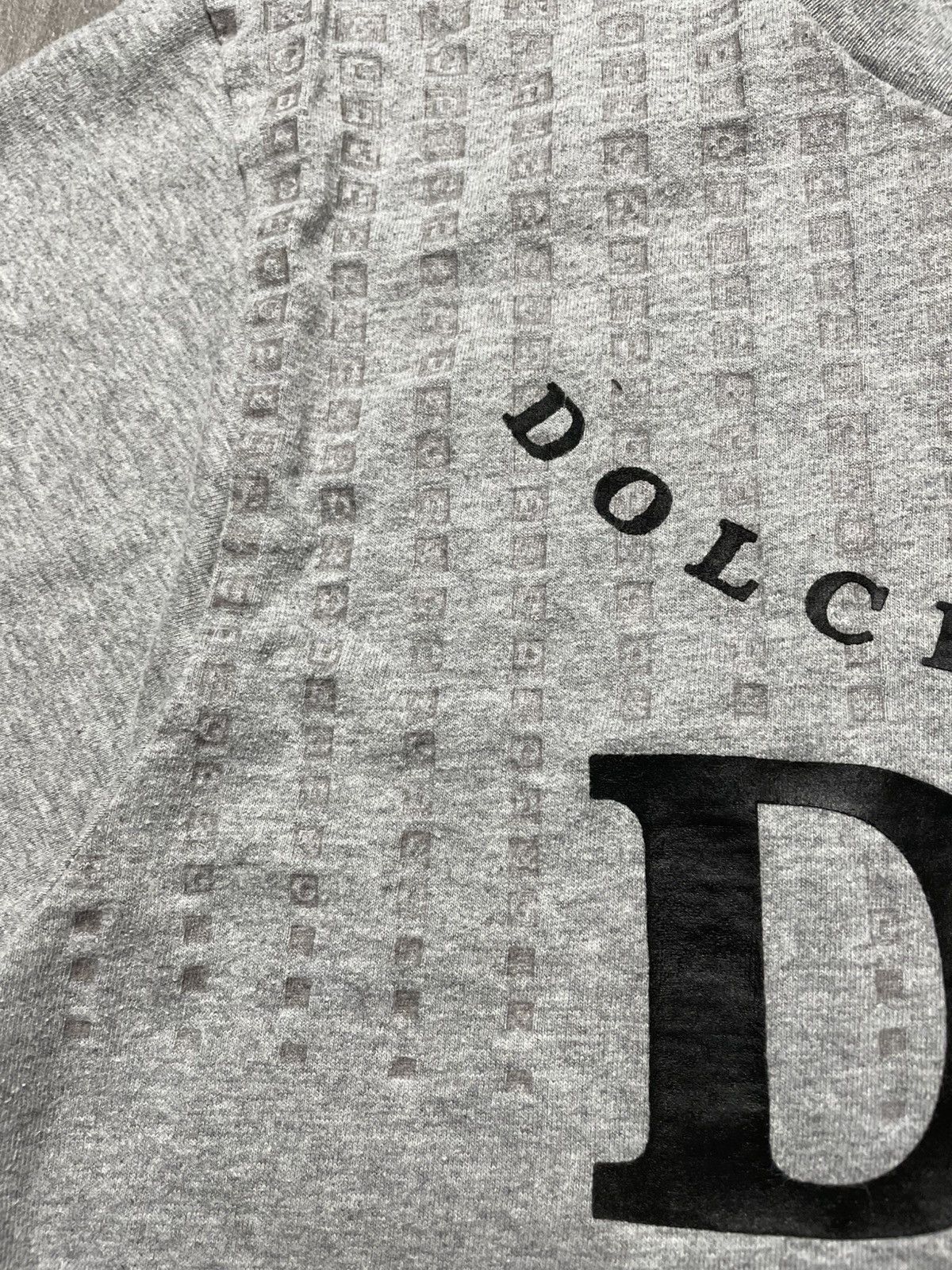 Dolce & Gabbana Vintage Dolce Gabbana Big Logo Hype Y2k T Shirt Luxury 90s Size US S / EU 44-46 / 1 - 3 Thumbnail