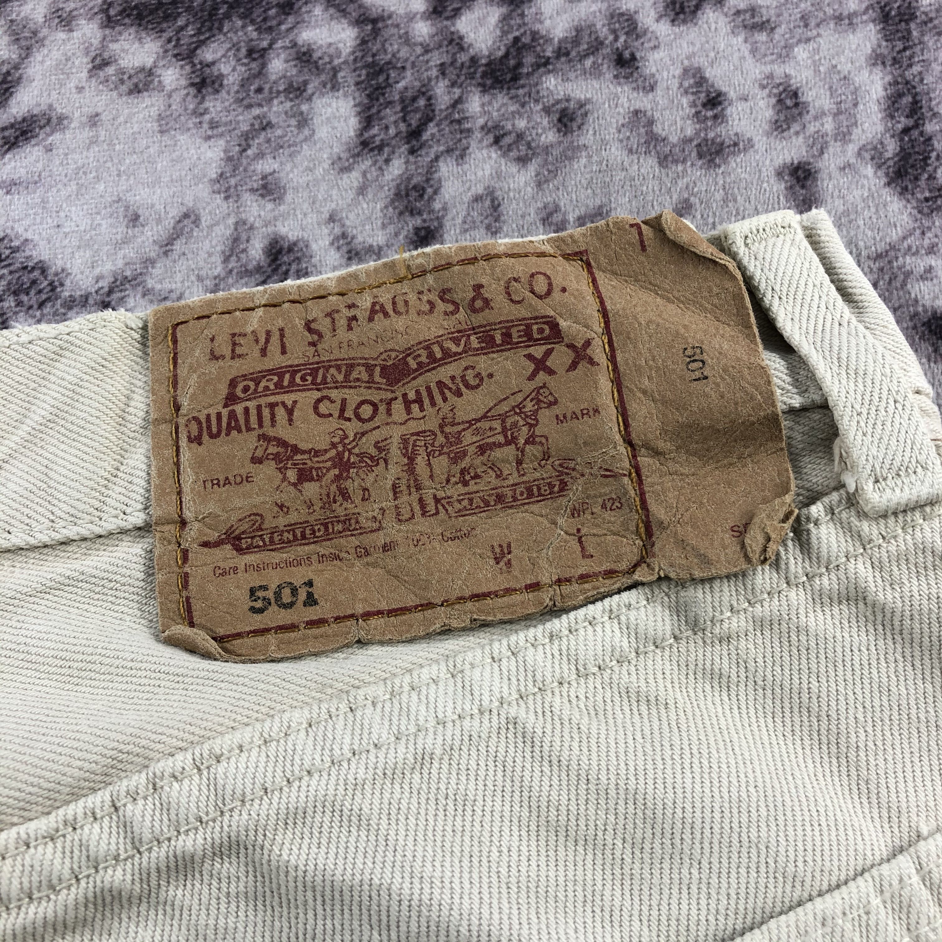 Levi's 90s Vintage Levis 501 Jeans-JM2694 Size US 31 - 7 Thumbnail