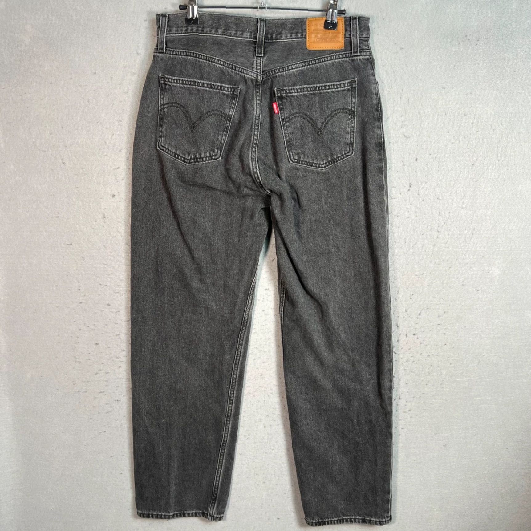 Levi's VINTAGE Levi's Jeans Womens 27 Gray Denim Straight Leg Regular Fit Size 27" / US 4 / IT 40 - 2 Thumbnail
