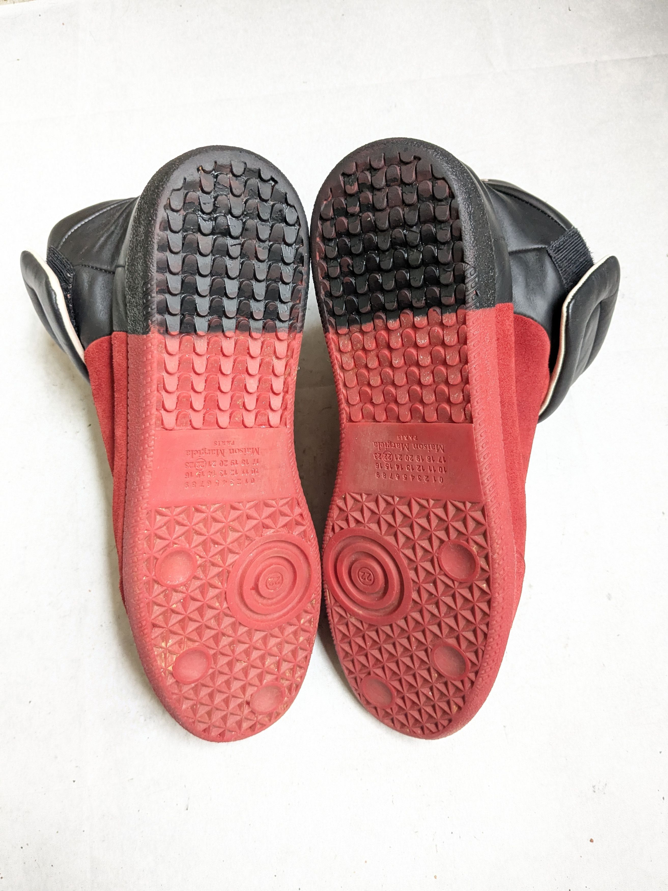 Maison Margiela Maison Margiela Future Red Black 11 44 High Tops Leather Size US 11 / EU 44 - 19 Thumbnail