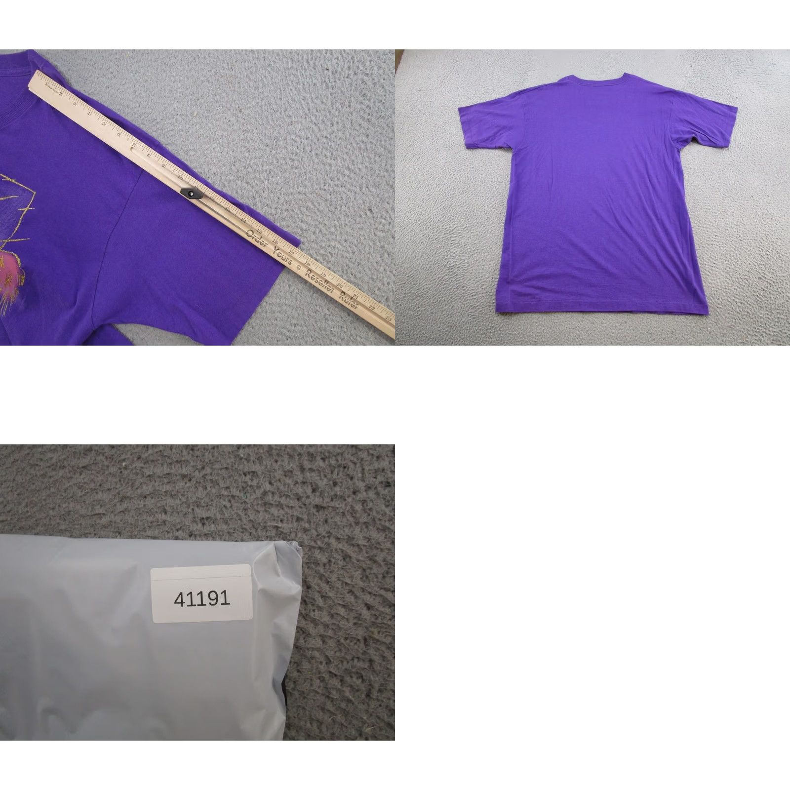 Fruit Of The Loom VTG 90s San Diego Ca. Single Stitch Marry Go Round Horse Shirt Adult XL Purple Cotton Fruit of the Loom 90s Theme Mens Shirt Size US XL / EU 56 / 4 - 8 Thumbnail
