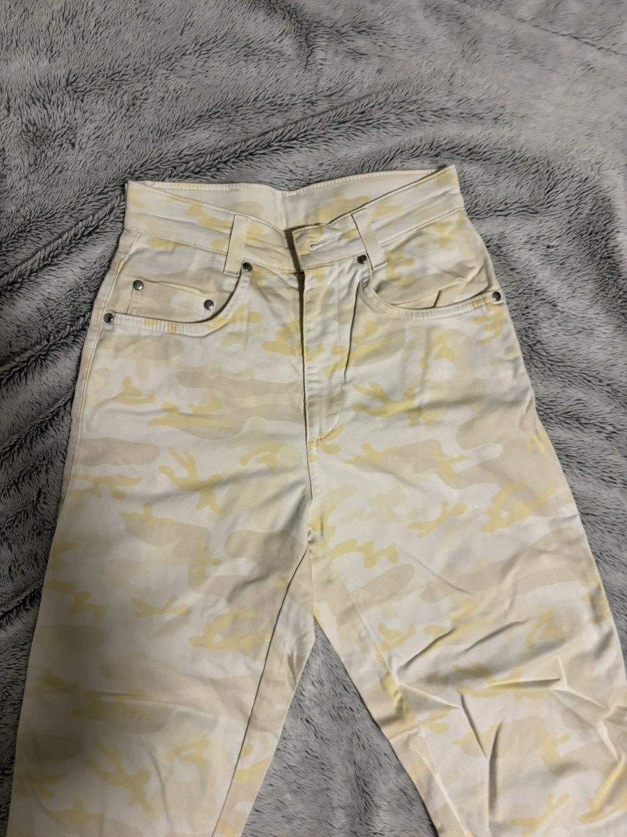 Joop! Joop Jeans yellow camouflage Size 25" / US 0 / IT 36 - 4 Thumbnail