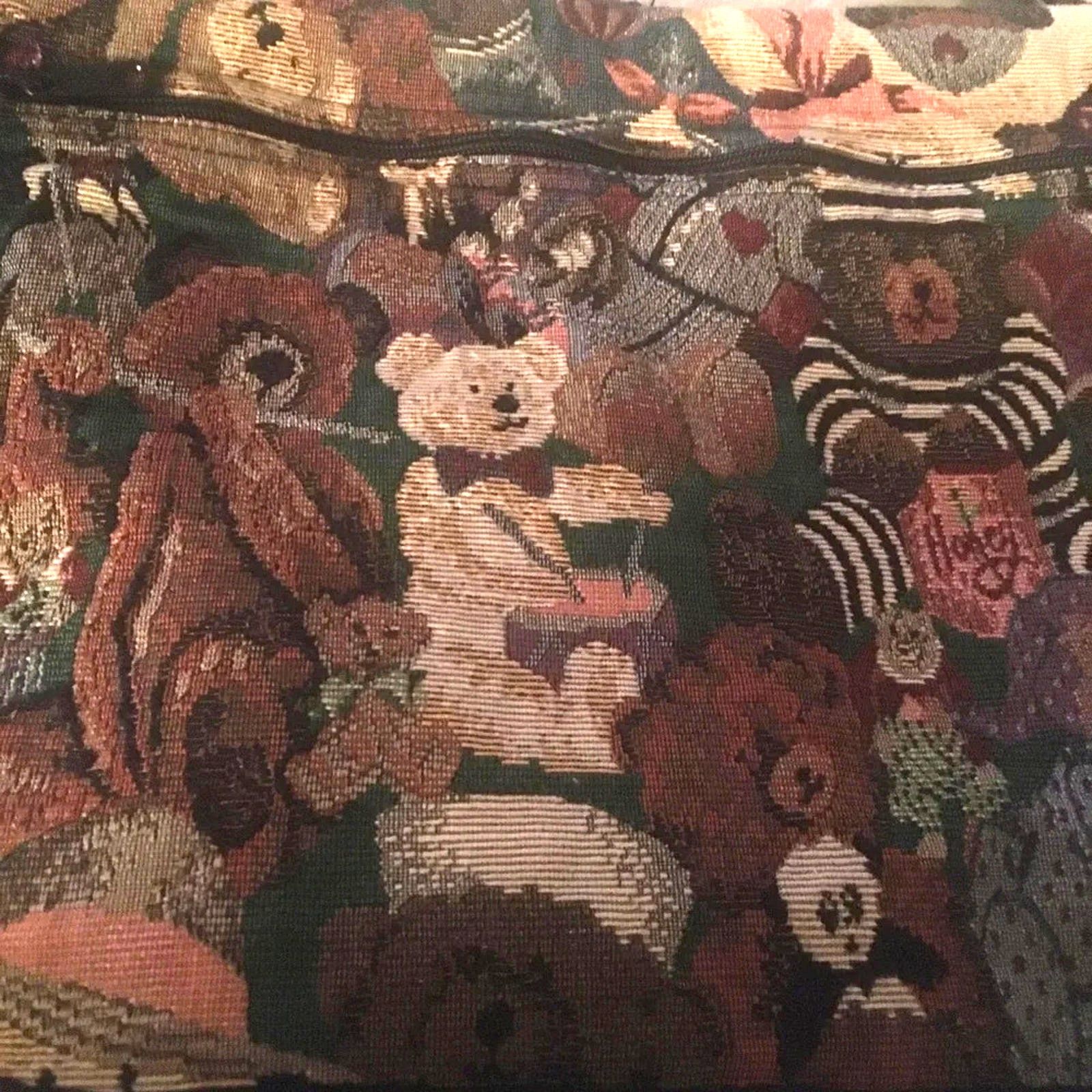 The Unbranded Brand Dancing-Cat multi-purpose cat tapestry bag, style 700 Size ONE SIZE - 3 Thumbnail
