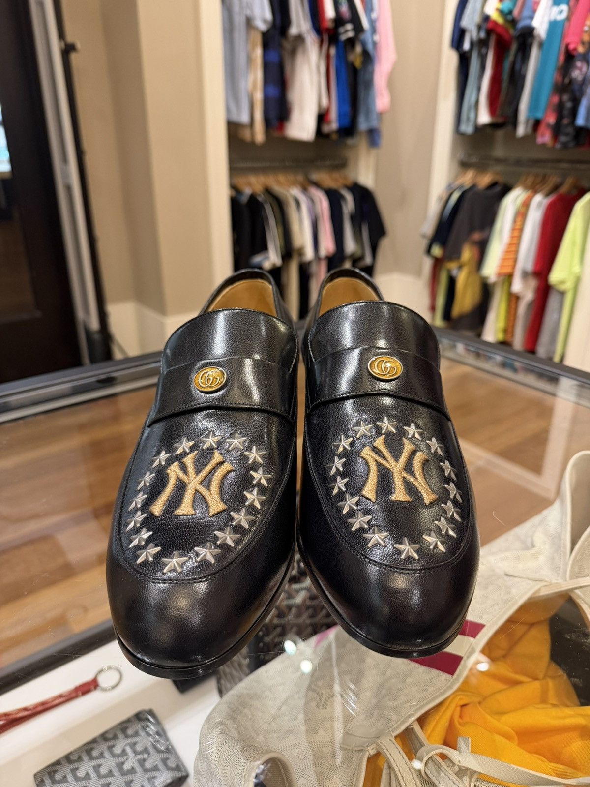 Gucci Gucci Yankee Edition Loomis Leather Loafers Size US 11.5 / EU 44-45 - 5 Thumbnail