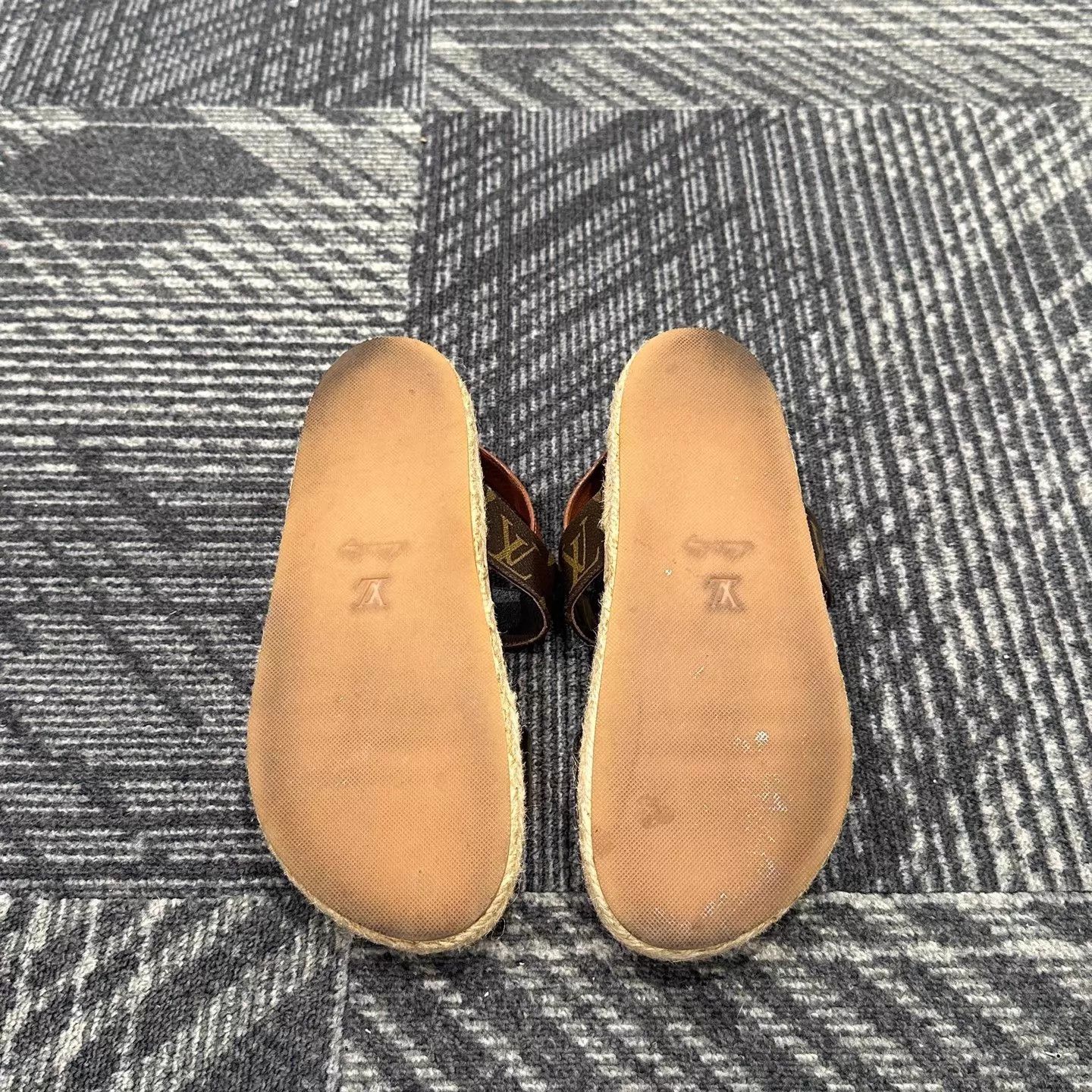 Louis Vuitton LV Monogram Strappy Sandals 36 99 New Size US 5.5 / IT 35.5 - 6 Thumbnail