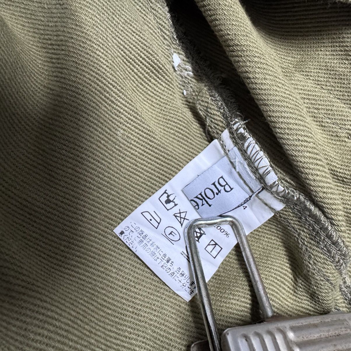 Japanese Brand Broken Base Sunfaded Fatigue Pants Size US 31 - 18 Thumbnail