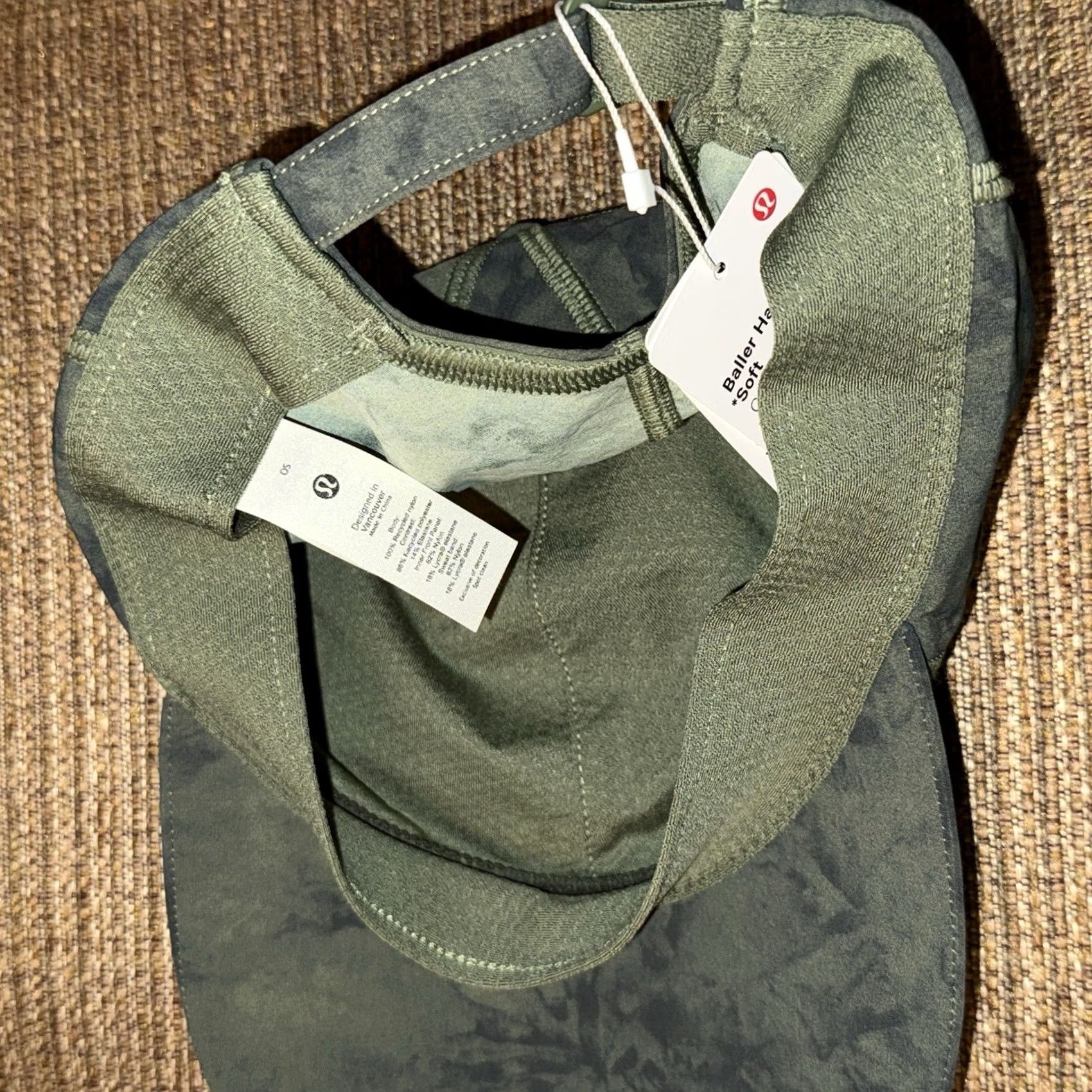 Lululemon Lululemon Baller Hat Active Green Adjustable One Size Womens New With Tags Size ONE SIZE - 5 Thumbnail