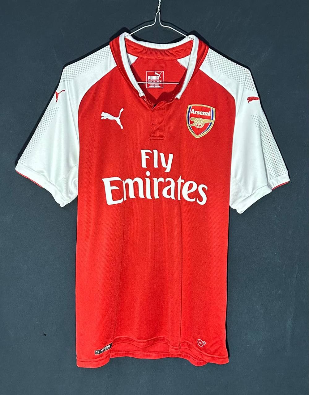 Puma PUMA FC ARSENAL 2017 2018 Home soccer football shirt jersey Size US M / EU 48-50 / 2 - 1 Thumbnail