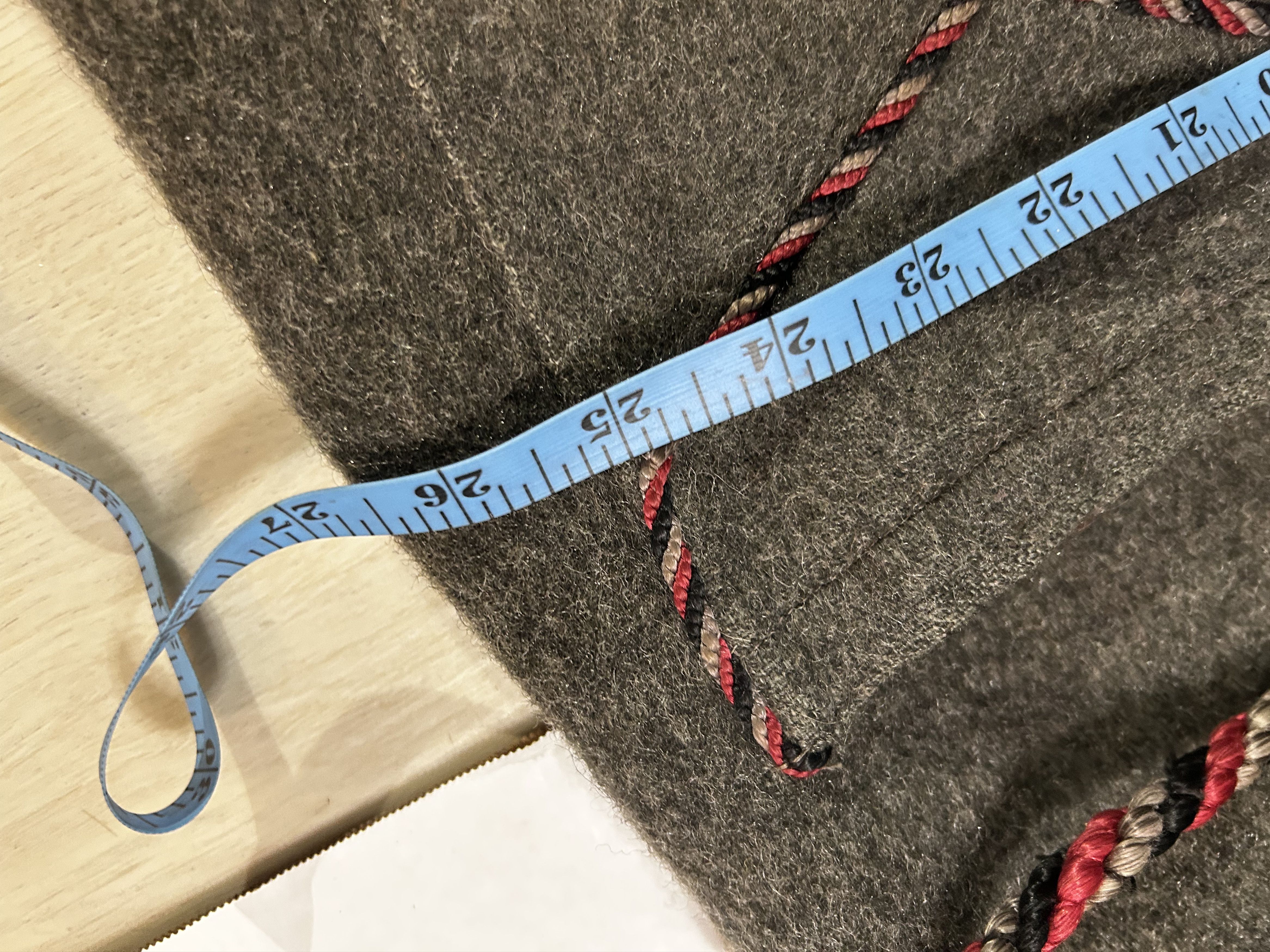 Other MINT Vintage 30s T. Eaton Co. Wool Dressing/Smoking Jacket Size ONE SIZE - 9 Thumbnail