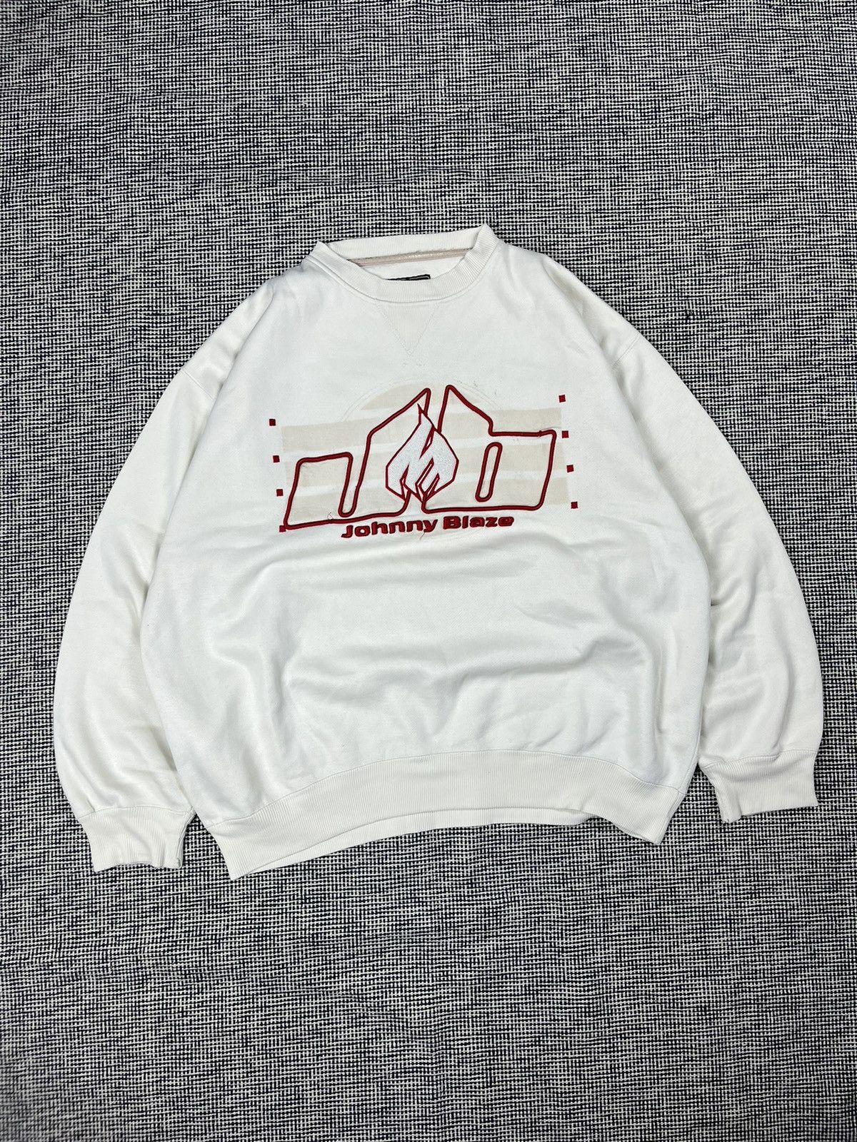 Vintage × Wu-Tang Clan vintage y2k baggy Johnny Blaze crewneck boxy fit wu tang Size US XL / EU 56 / 4 - 1 Thumbnail