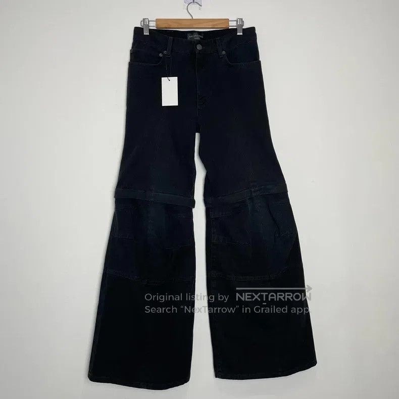Balenciaga Balenciaga size XS Bell-bottom cargo pants Size US 27 - 1 Thumbnail