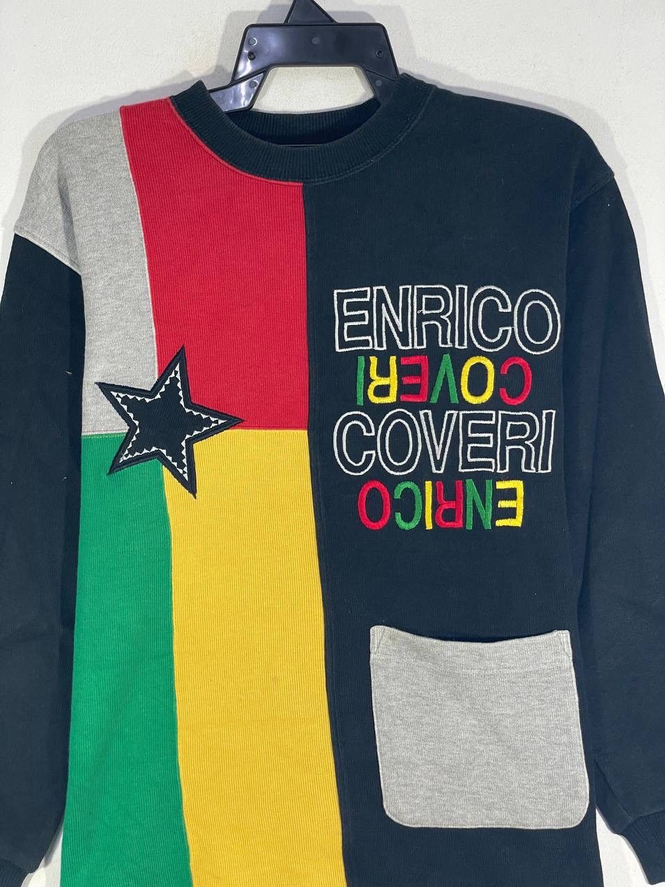 Enrico Coveri Vintage 90s enrico coveri sweatshirt jumper size L Size US L / EU 52-54 / 3 - 4 Thumbnail