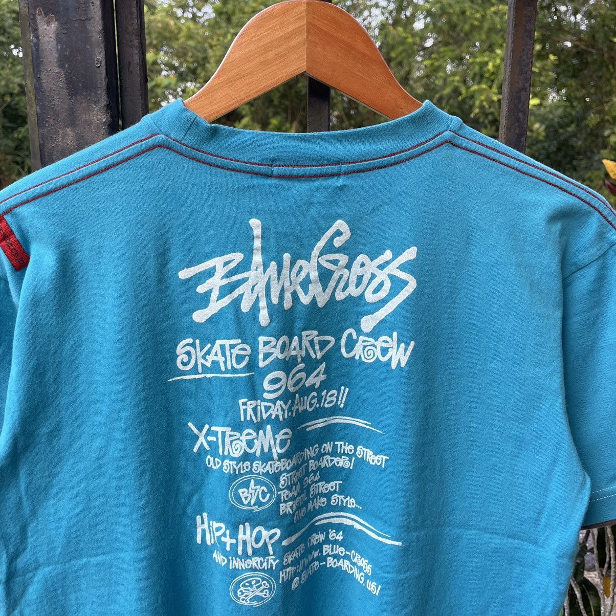 Welcome Skateboards 🔥Vintage Blue Cross Skateboarding Company Hip Hop Tee Size US S / EU 44-46 / 1 - 3 Thumbnail