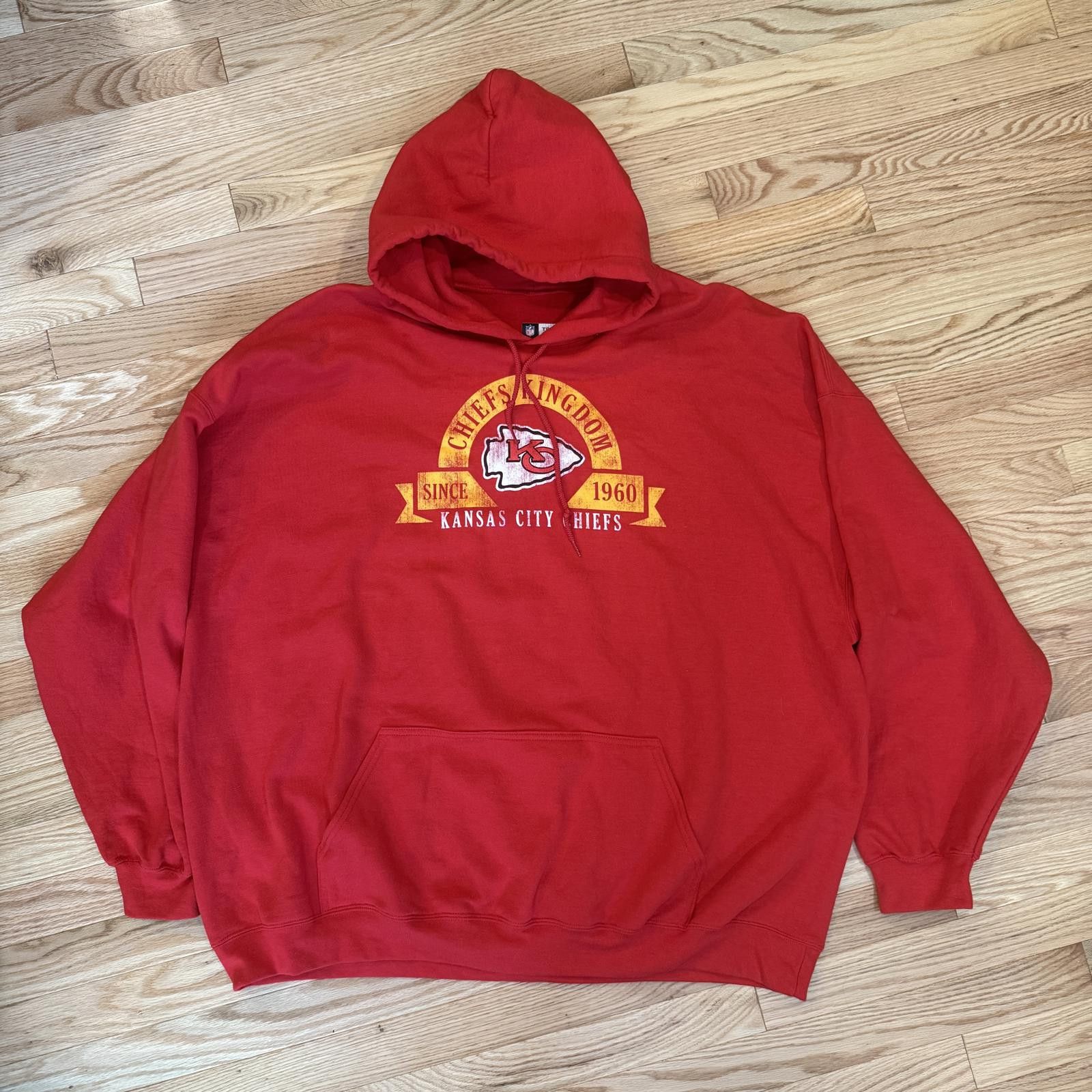 NFL NFL Team Apparel Chiefs Kingdom hoodie – men 3XL Big & Tall Size US XXL / EU 58 / 5 - 1 Thumbnail