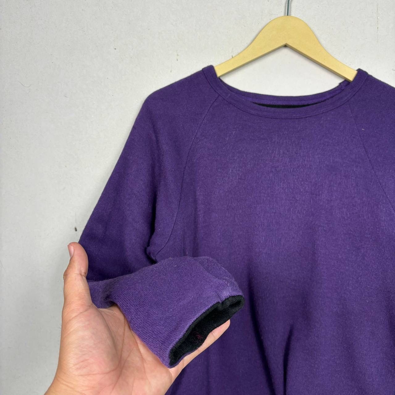 Nepenthes Nepenthes EST 1988 Reversible Fleece Sweatshirt Purple L Size US M / EU 48-50 / 2 - 6 Thumbnail