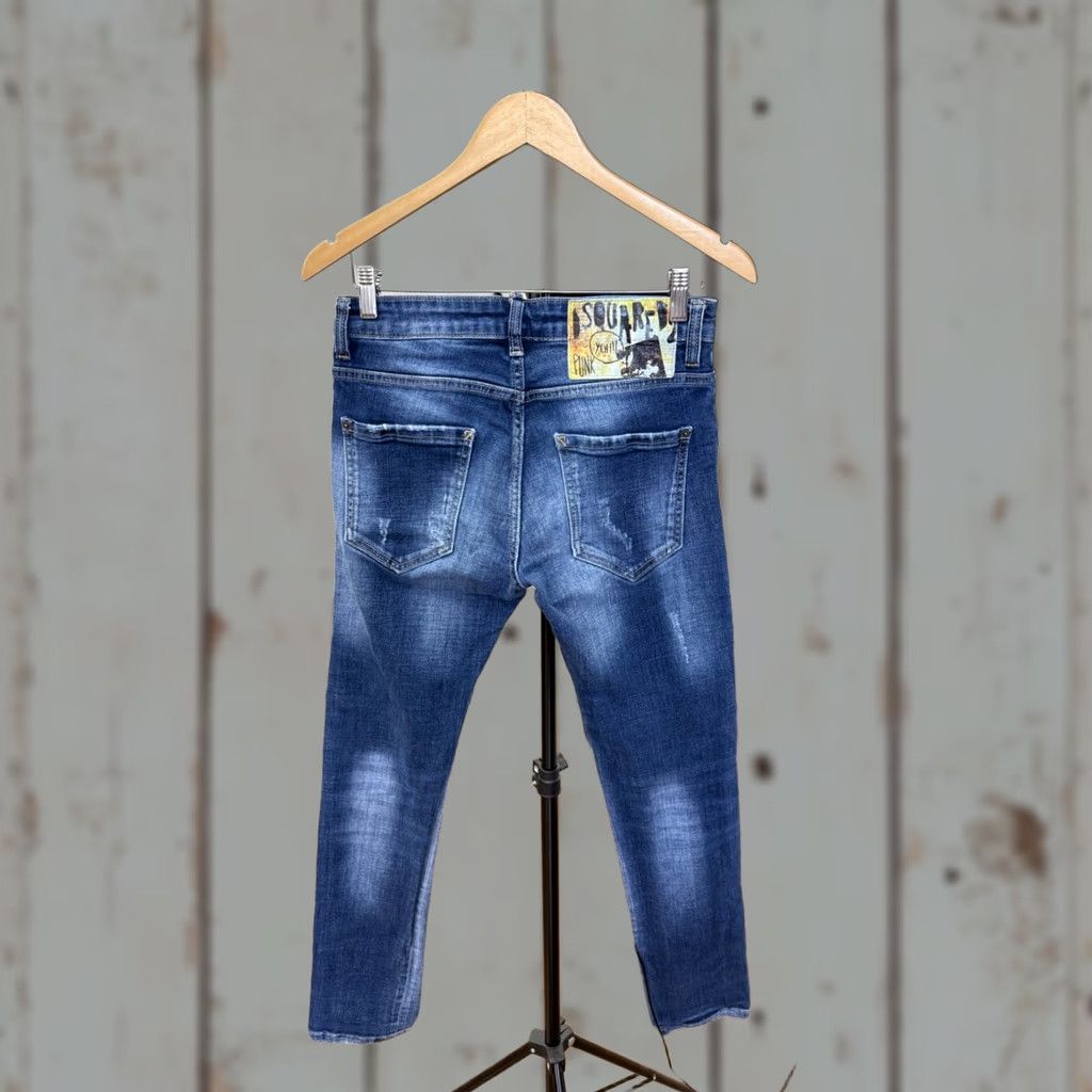 Dsquared2 Dsquared2 Jeans Made In Italy Rare Retro Hype Y2K Jeans Men 44 Blue Vintage Size US 44 / EU 60 - 1 Thumbnail