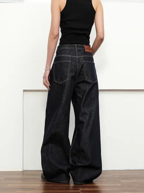 VIBE Baggy Wide Leg Jeans Size US 32 / EU 48 - 6 Thumbnail