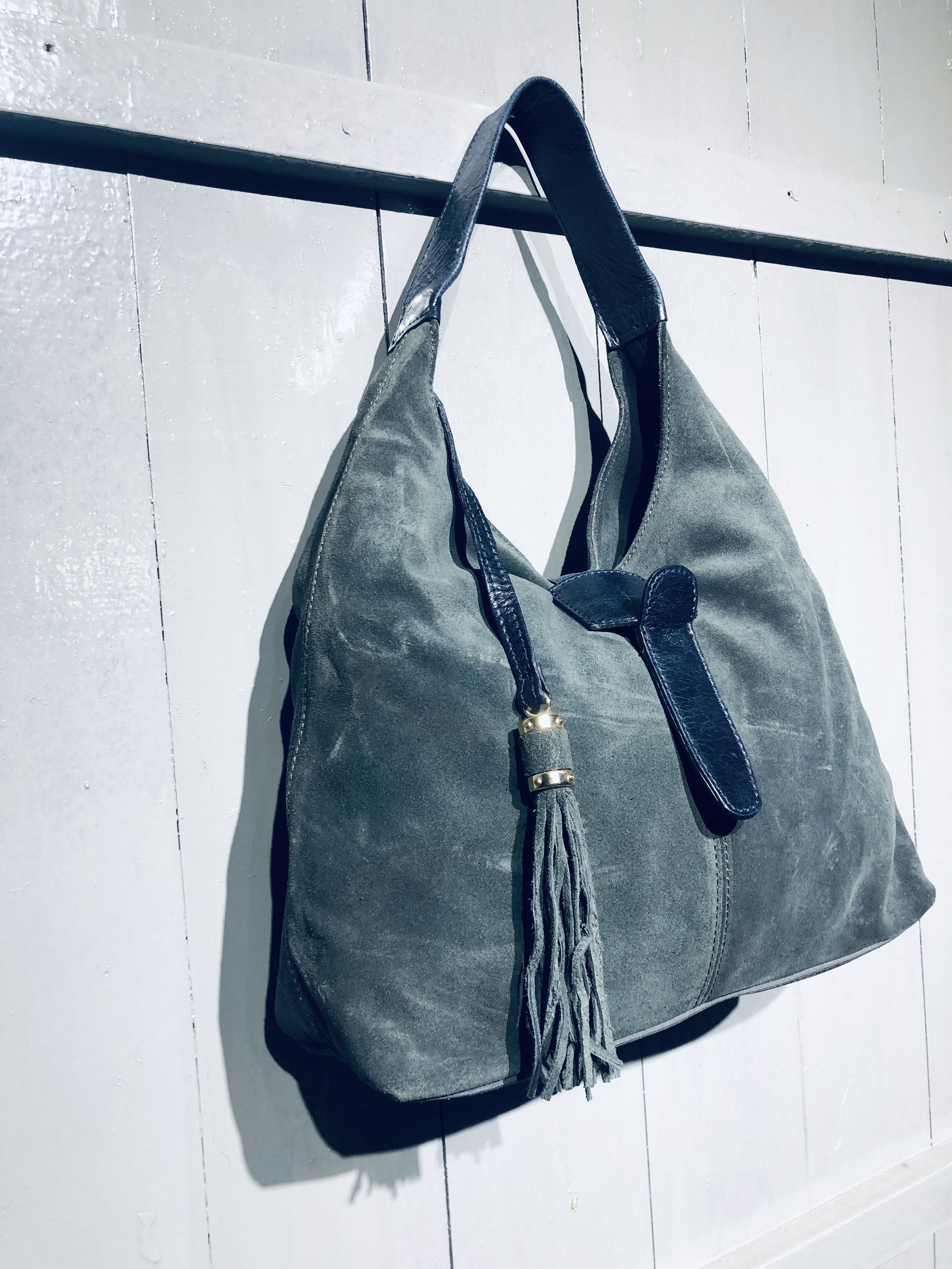 Hobo Rare‼️Italian Pop Corn Leather Style Hobo/Shoulder Bag Size ONE SIZE - 1 Thumbnail