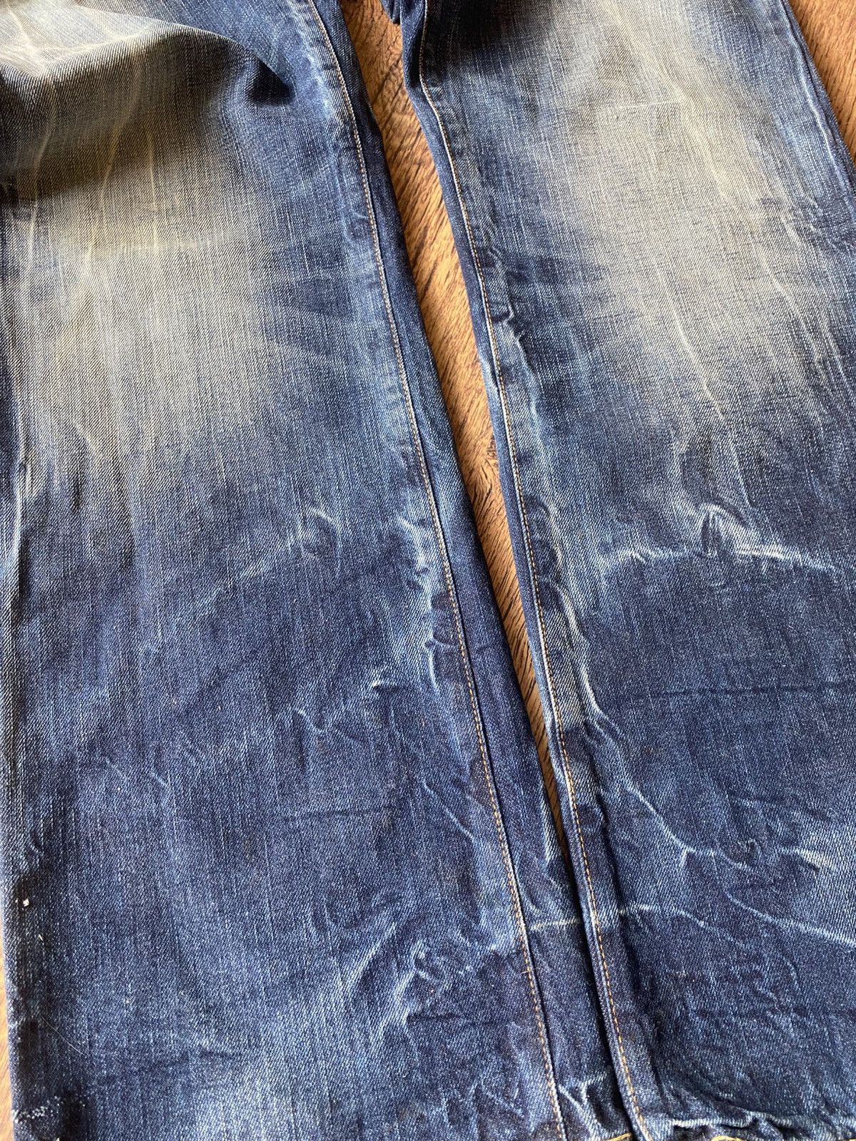 Armani × Vintage Armani Jeans Red Wash Limited Edition Italy Selvage denim Size US 32 / EU 48 - 18 Thumbnail